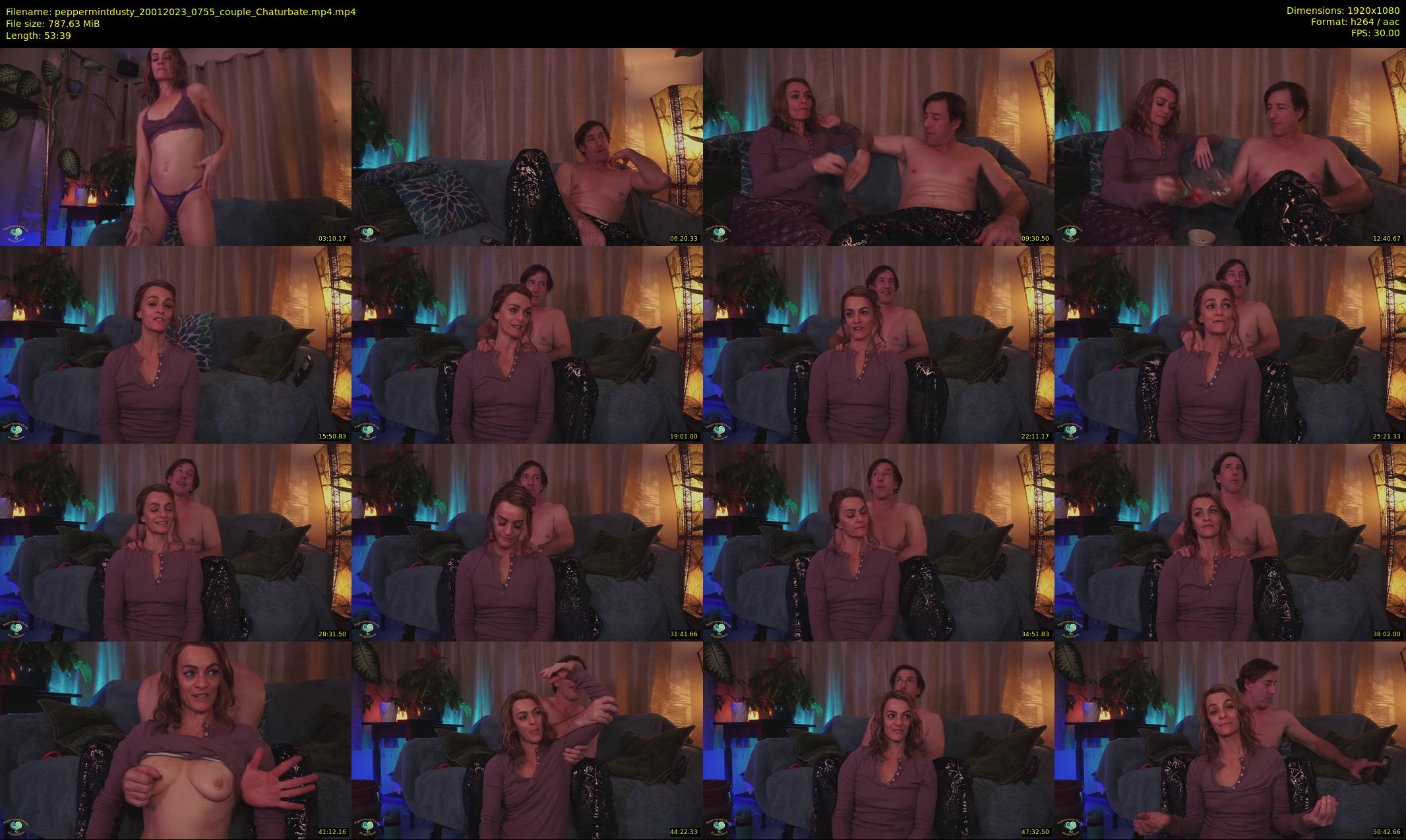 peppermintdusty — 54 minute Chaturbate couple cam show recording, 1080p, Jan 20, 2023