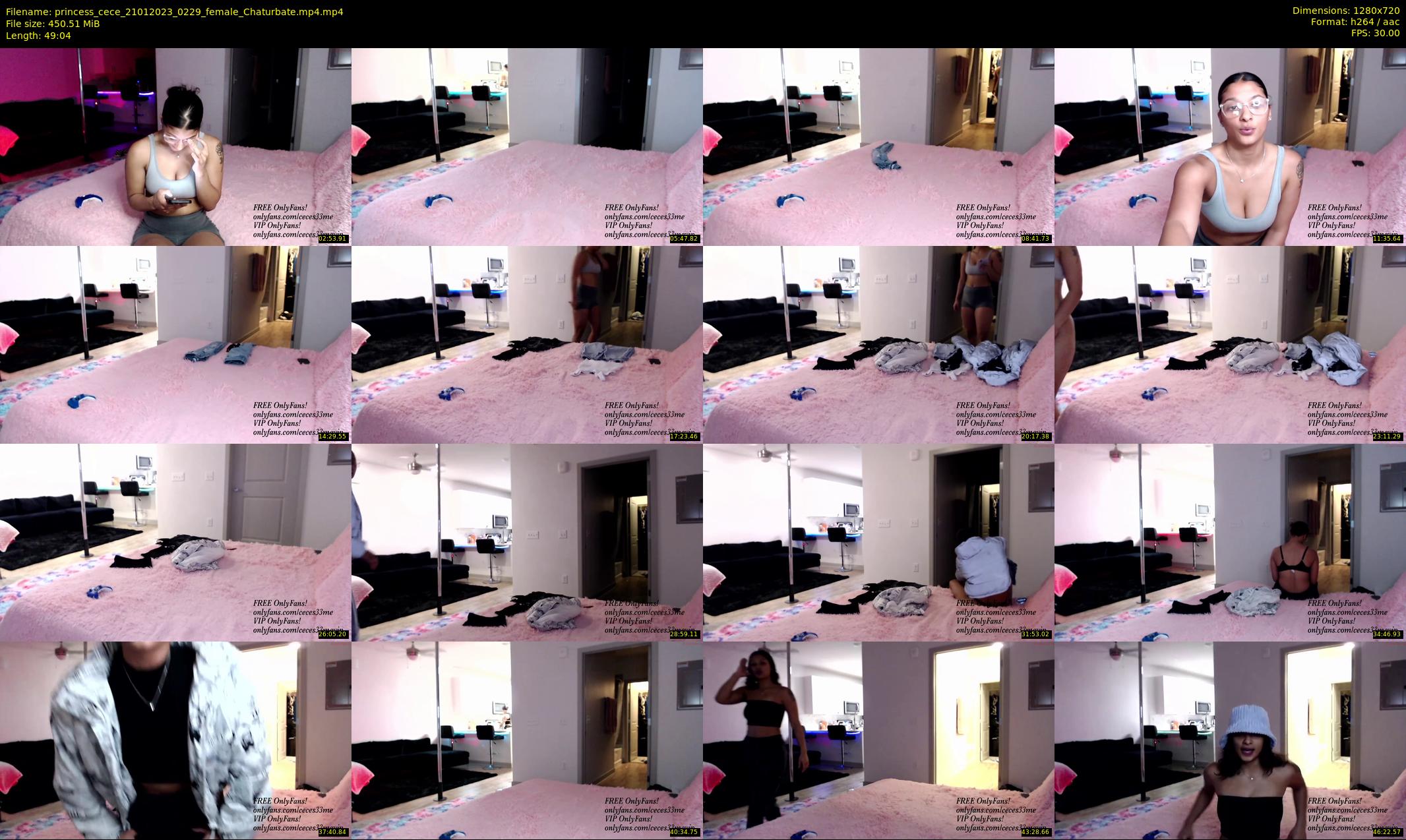 princess_cece — 50 minute Chaturbate female cam show recording, 720p, Jan 21, 2023