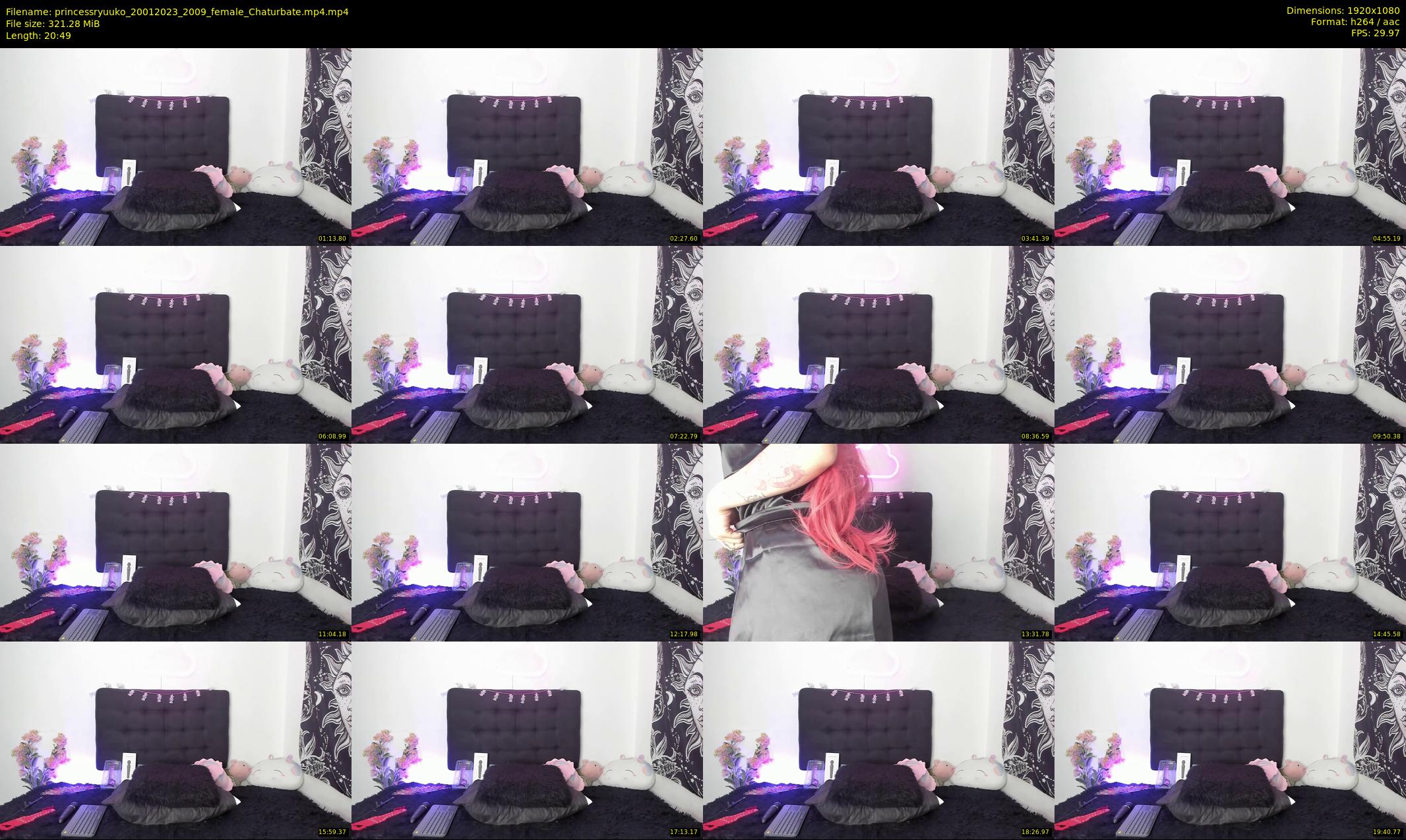princessryuuko — 21 minute Chaturbate female cam show recording, 1080p, Jan 20, 2023