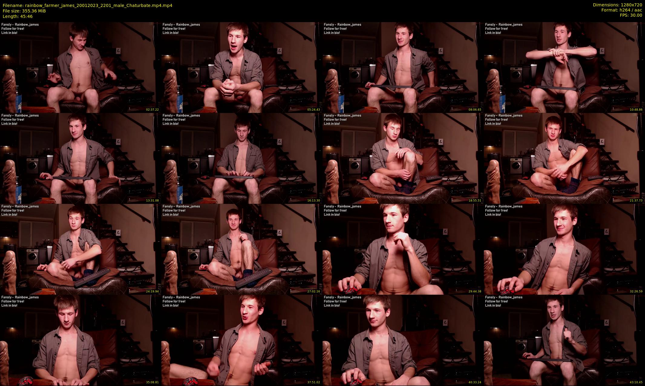 rainbow_farmer_james — 46 minute Chaturbate male cam show recording, 720p, Jan 20, 2023
