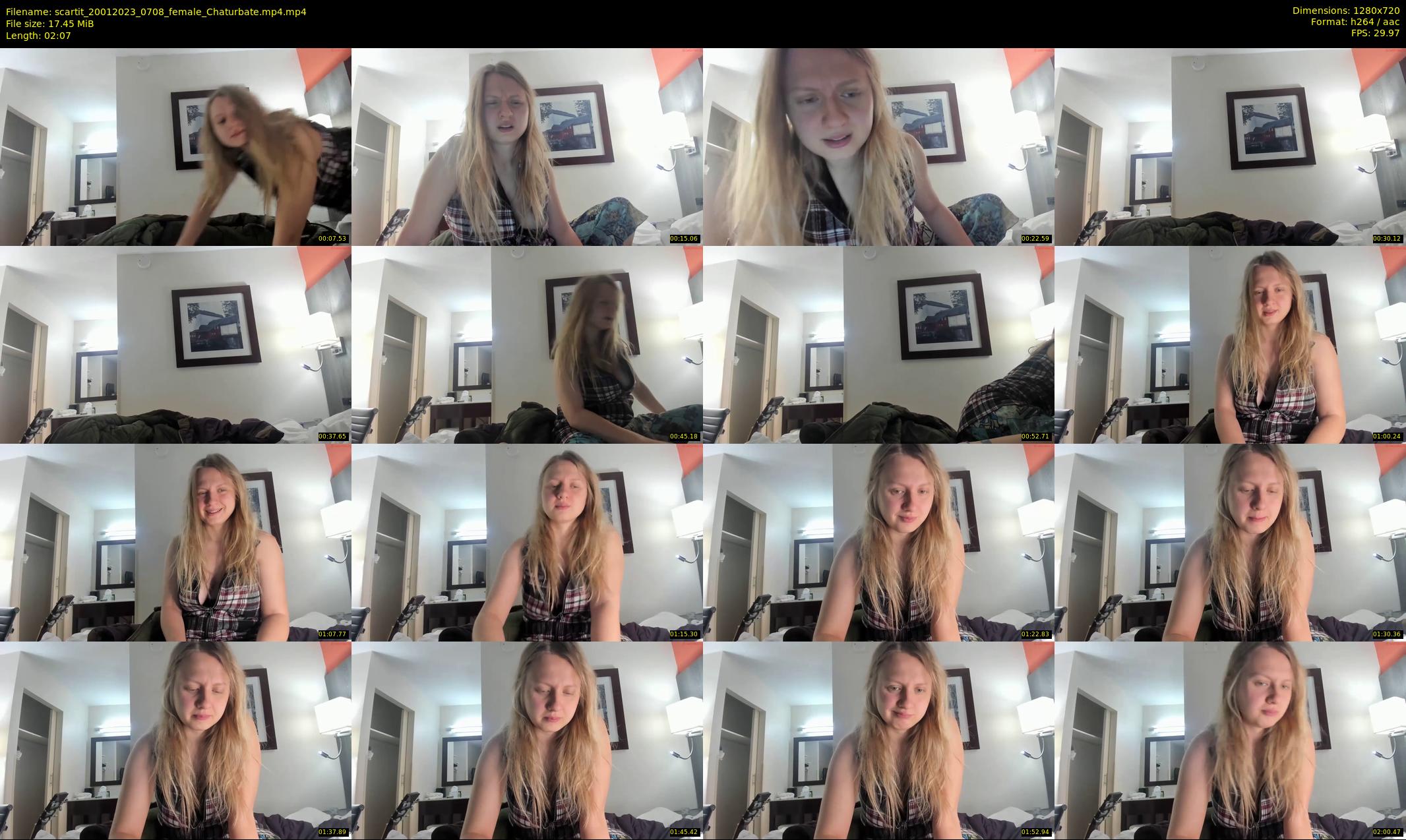 scartit — 3 minute Chaturbate female cam show recording, 720p, Jan 20, 2023