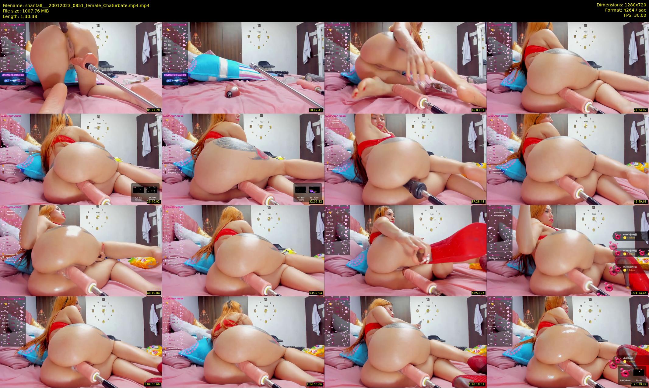 shantall__ — 91 minute Chaturbate female cam show recording, 720p, Jan 20, 2023
