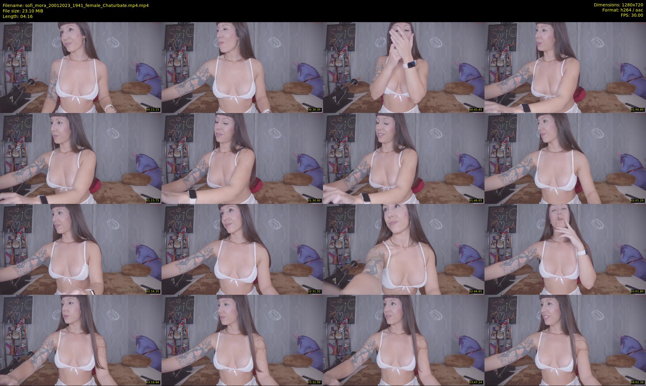 sofi_mora — 5 minute Chaturbate female cam show recording, 720p, Jan 20, 2023