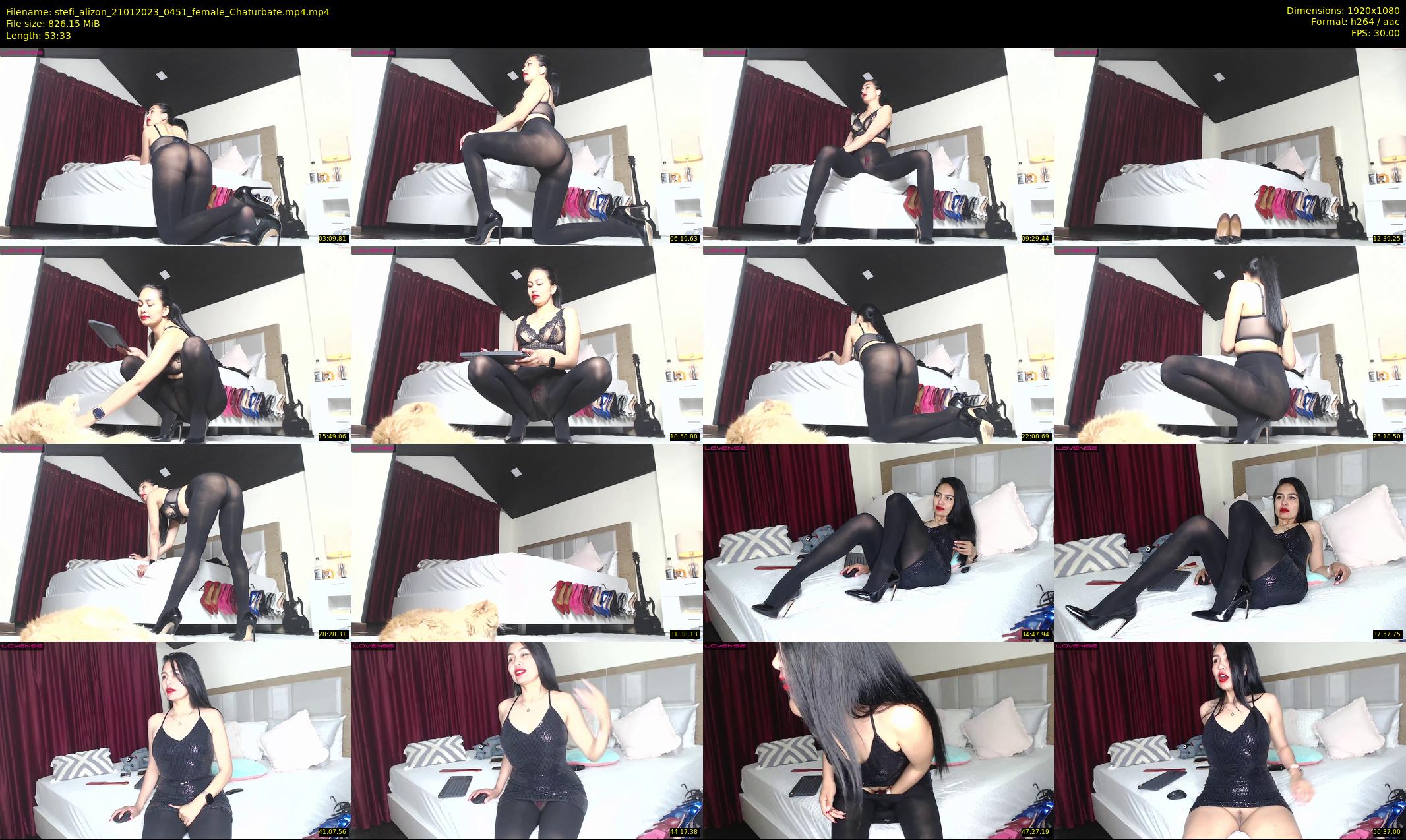 stefi_alizon — 54 minute Chaturbate female cam show recording, 1080p, Jan 21, 2023