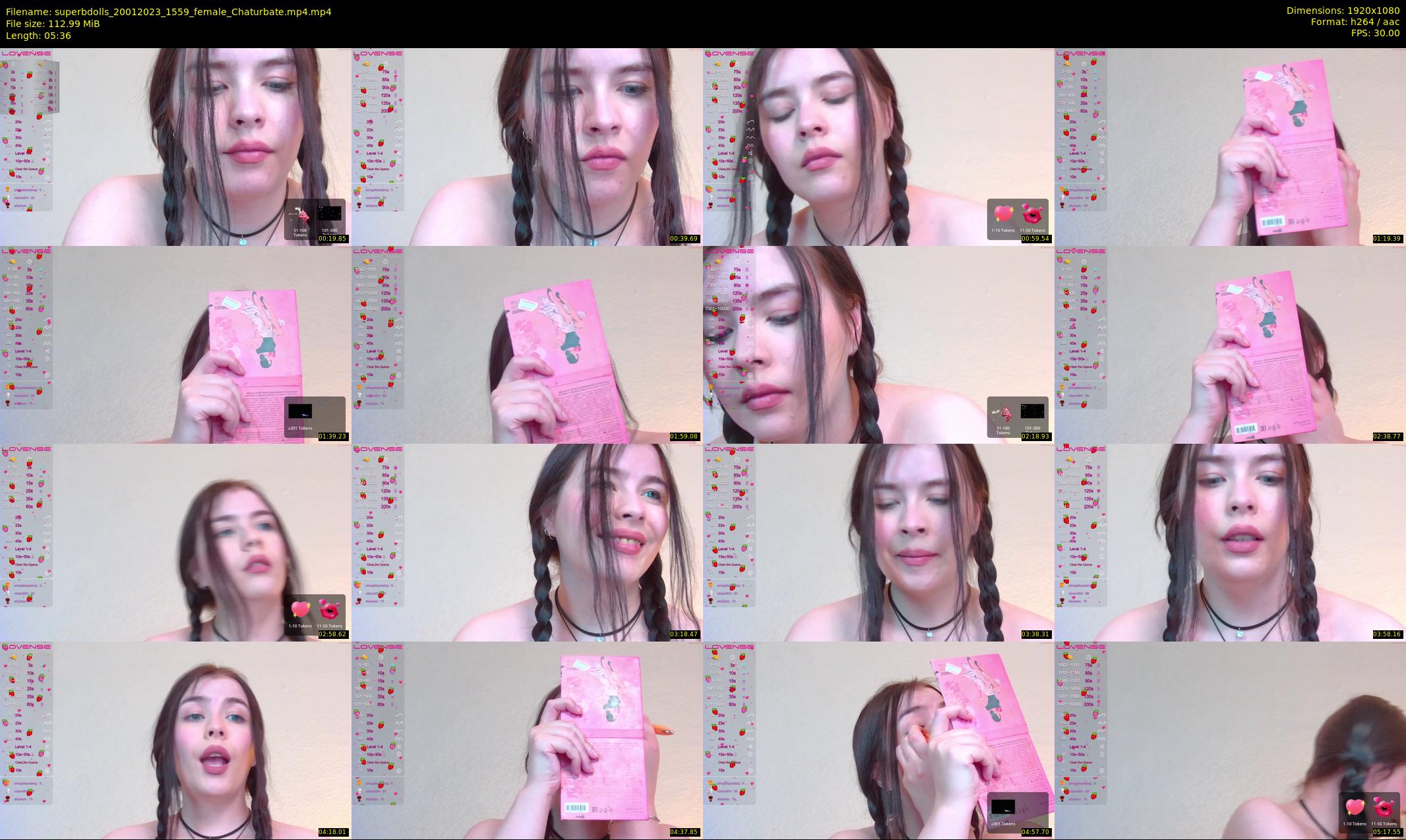 superbdolls — 6 minute Chaturbate couple cam show recording, 1080p, Jan 20, 2023