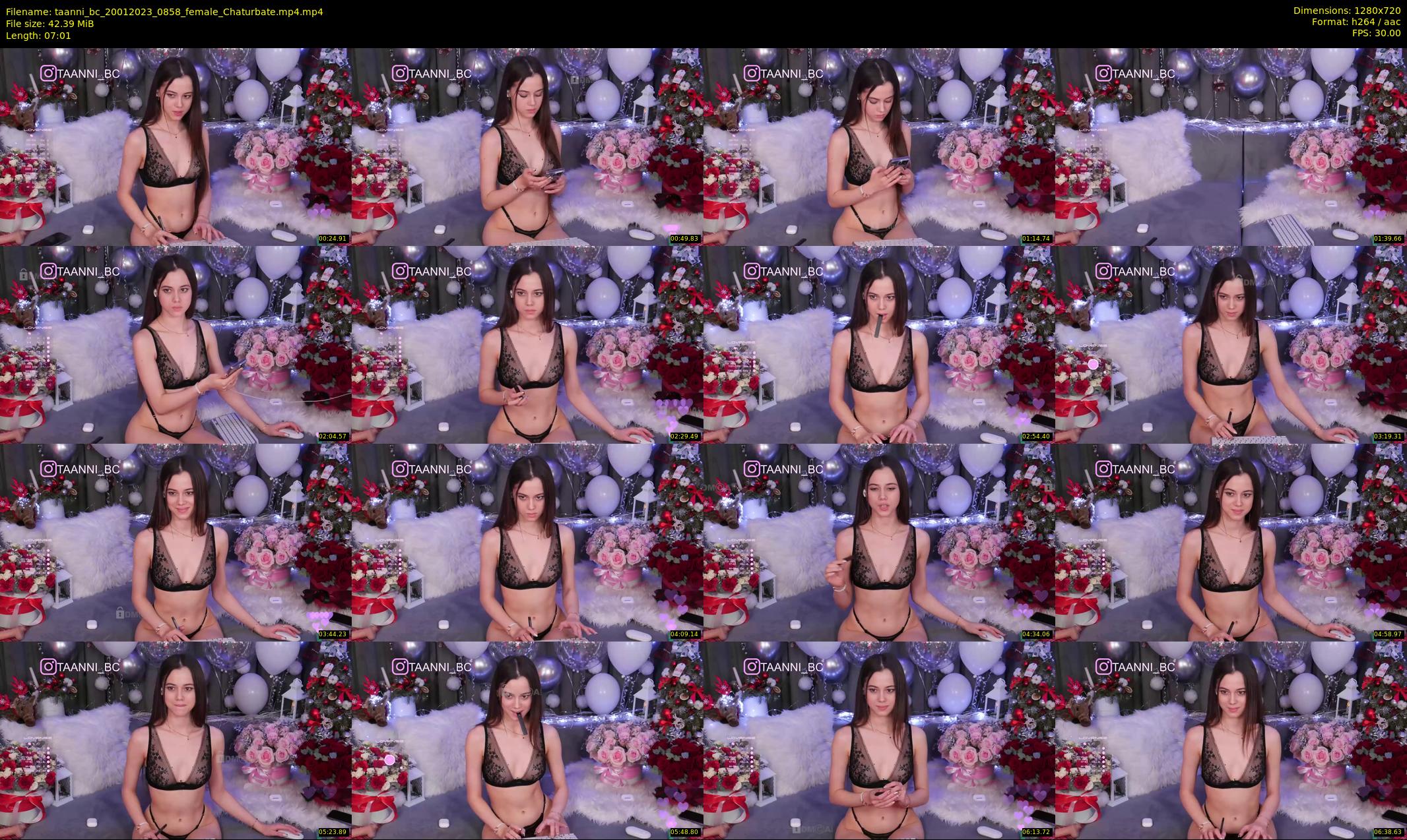 taanni_bc — 8 minute Chaturbate female cam show recording, 720p, Jan 20, 2023