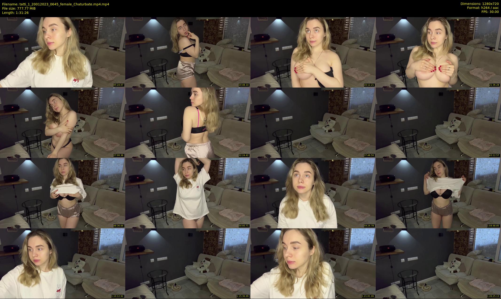 tatti_1 — 92 minute Chaturbate female cam show recording, 720p, Jan 20, 2023