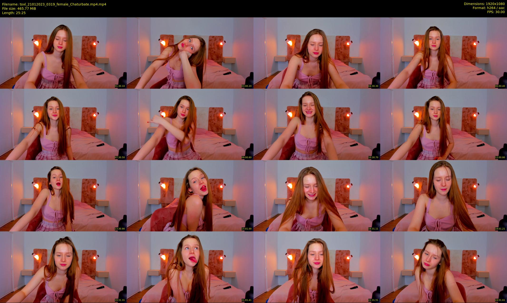 toxl — 26 minute Chaturbate female cam show recording, 1080p, Jan 21, 2023