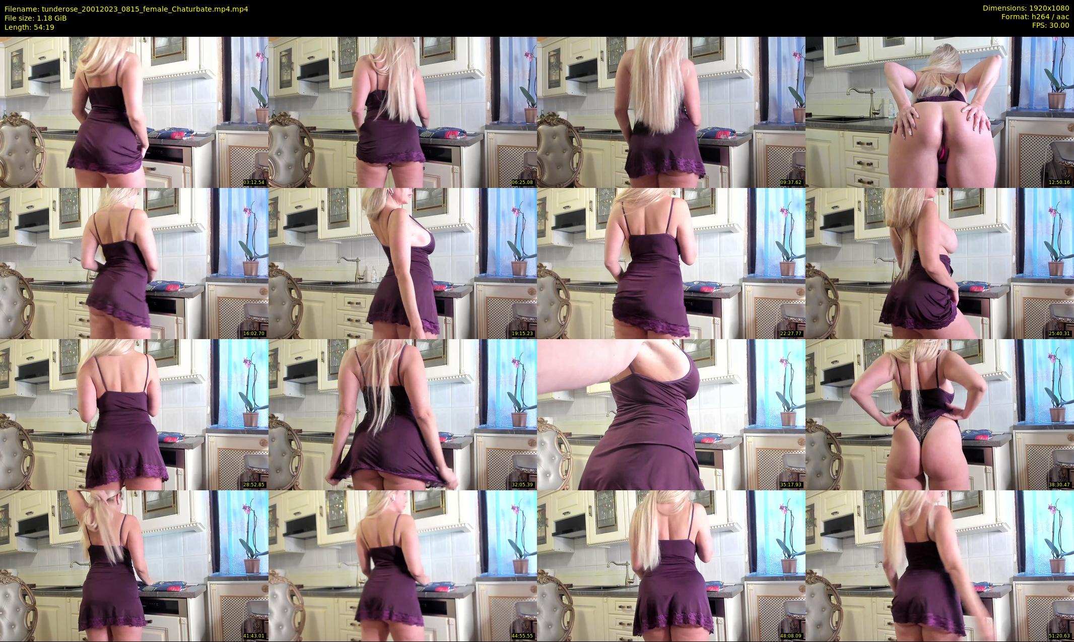 tunderose — 55 minute Chaturbate female cam show recording, 1080p, Jan 20, 2023