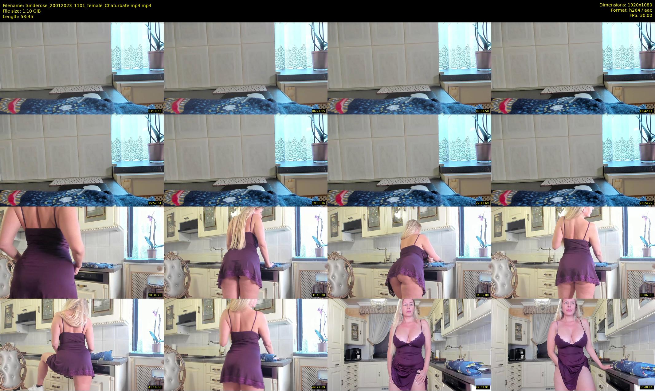 tunderose — 54 minute Chaturbate female cam show recording, 1080p, Jan 20, 2023