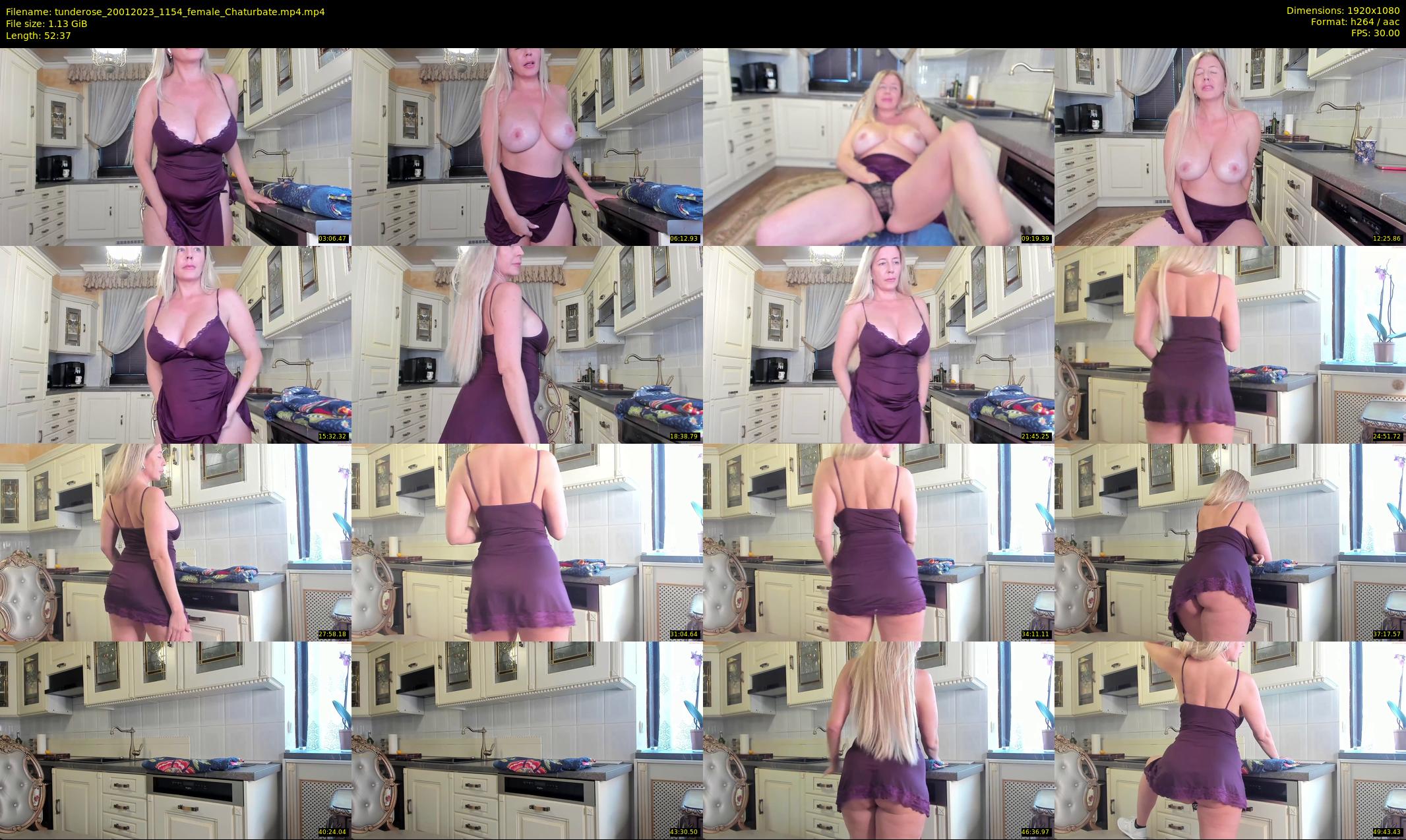 tunderose — 53 minute Chaturbate female cam show recording, 1080p, Jan 20, 2023