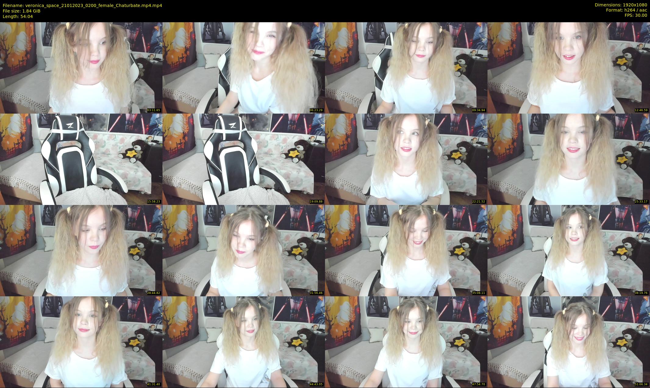 veronica_space — 55 minute Chaturbate female cam show recording, 1080p, Jan 21, 2023