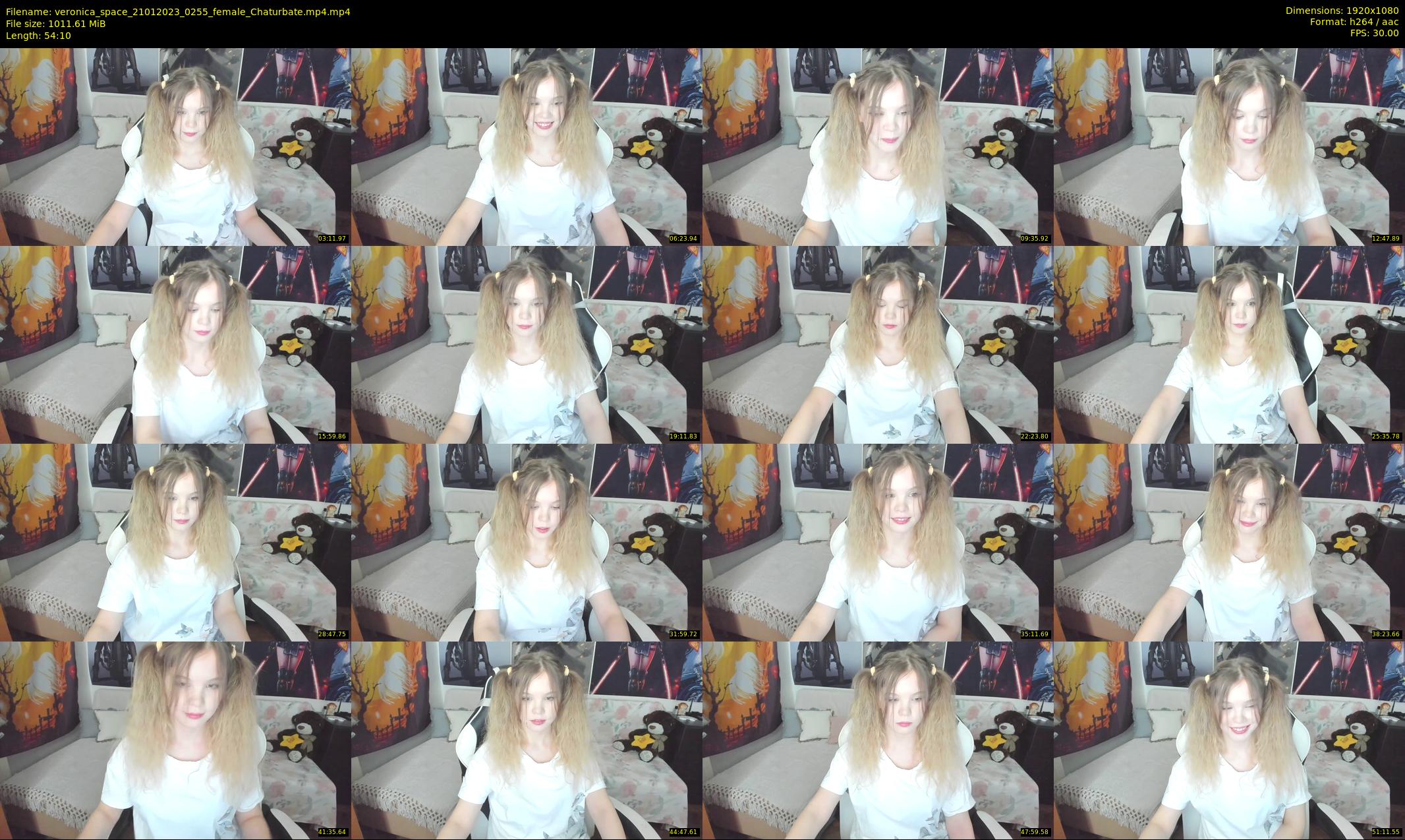 veronica_space — 55 minute Chaturbate female cam show recording, 1080p, Jan 21, 2023