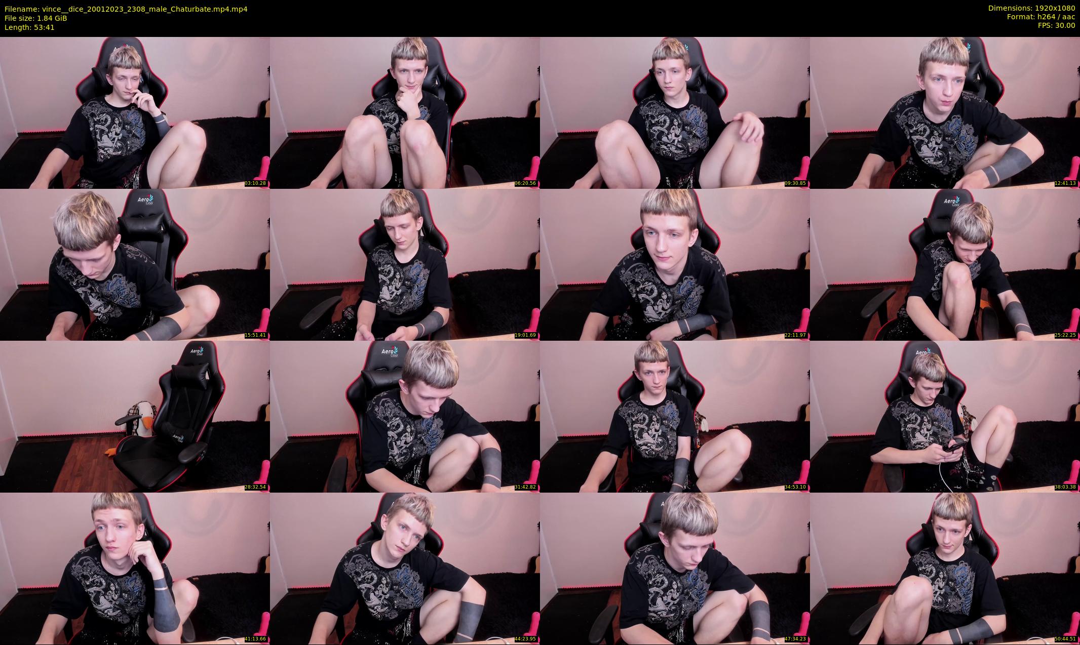 vince__dice — 54 minute Chaturbate male cam show recording, 1080p, Jan 20, 2023