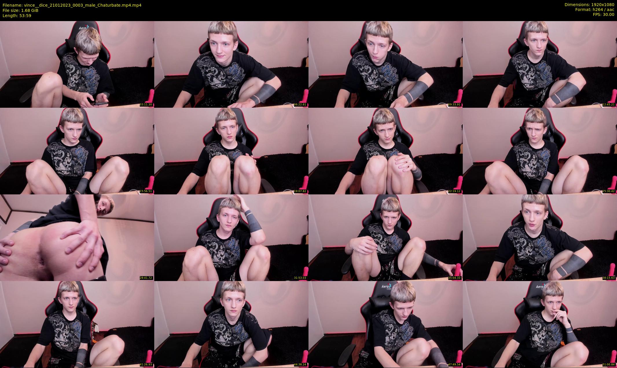 vince__dice — 54 minute Chaturbate male cam show recording, 1080p, Jan 21, 2023