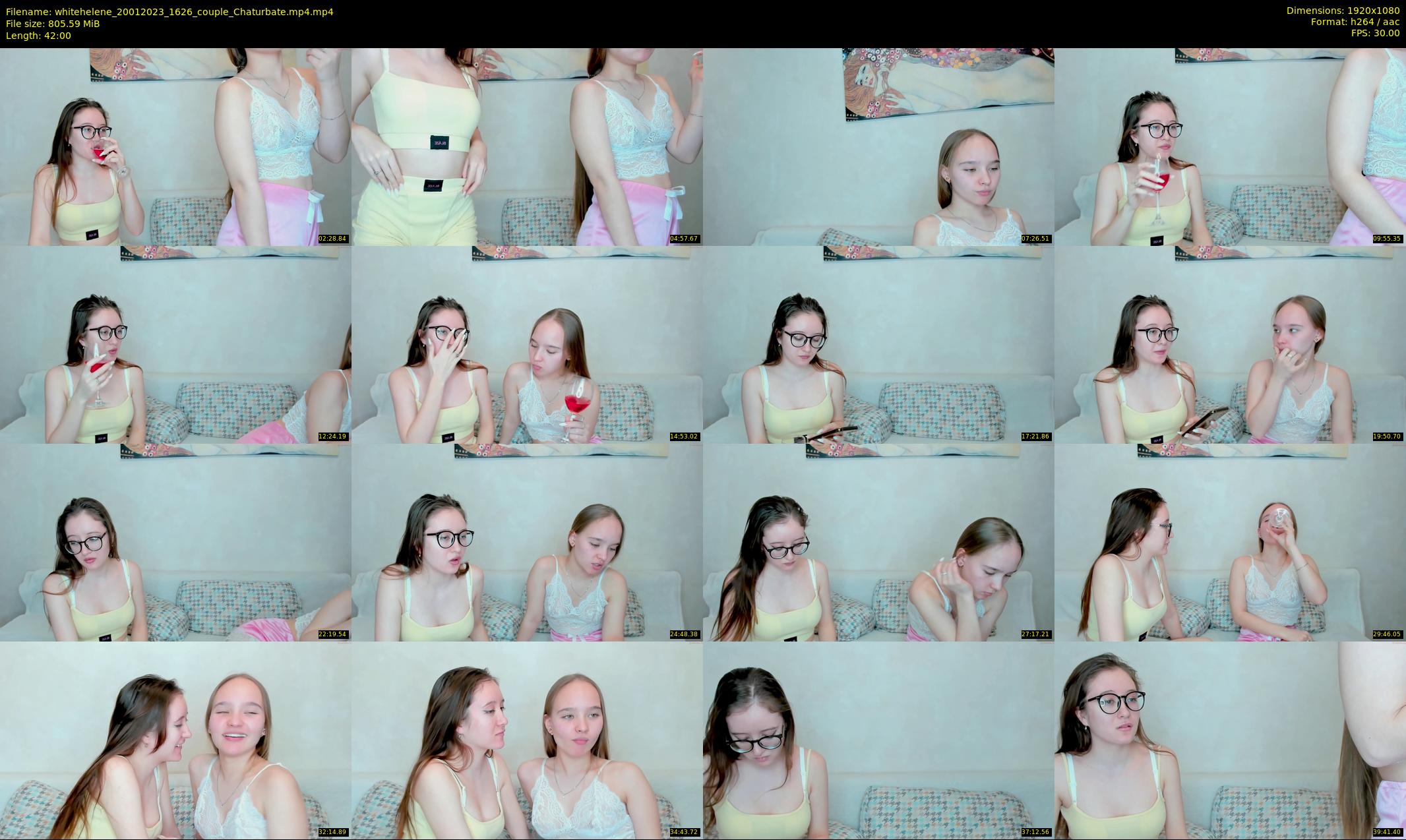 whitehelene — 42 minute Chaturbate female cam show recording, 1080p, Jan 20, 2023