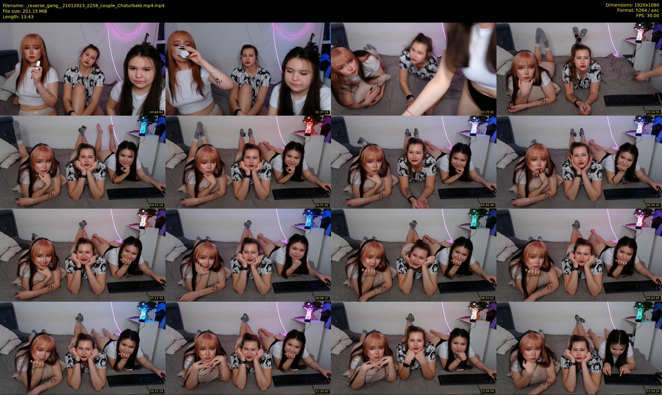 _reverse_gang_ — 14 minute Chaturbate couple cam show recording, 1080p, Jan 21, 2023