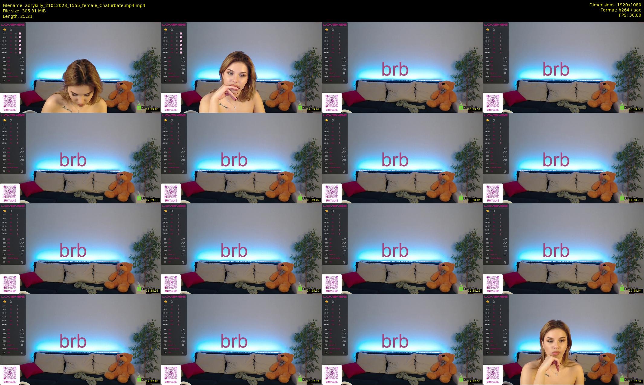 adrykilly — 26 minute Chaturbate female cam show recording, 1080p, Jan 21, 2023