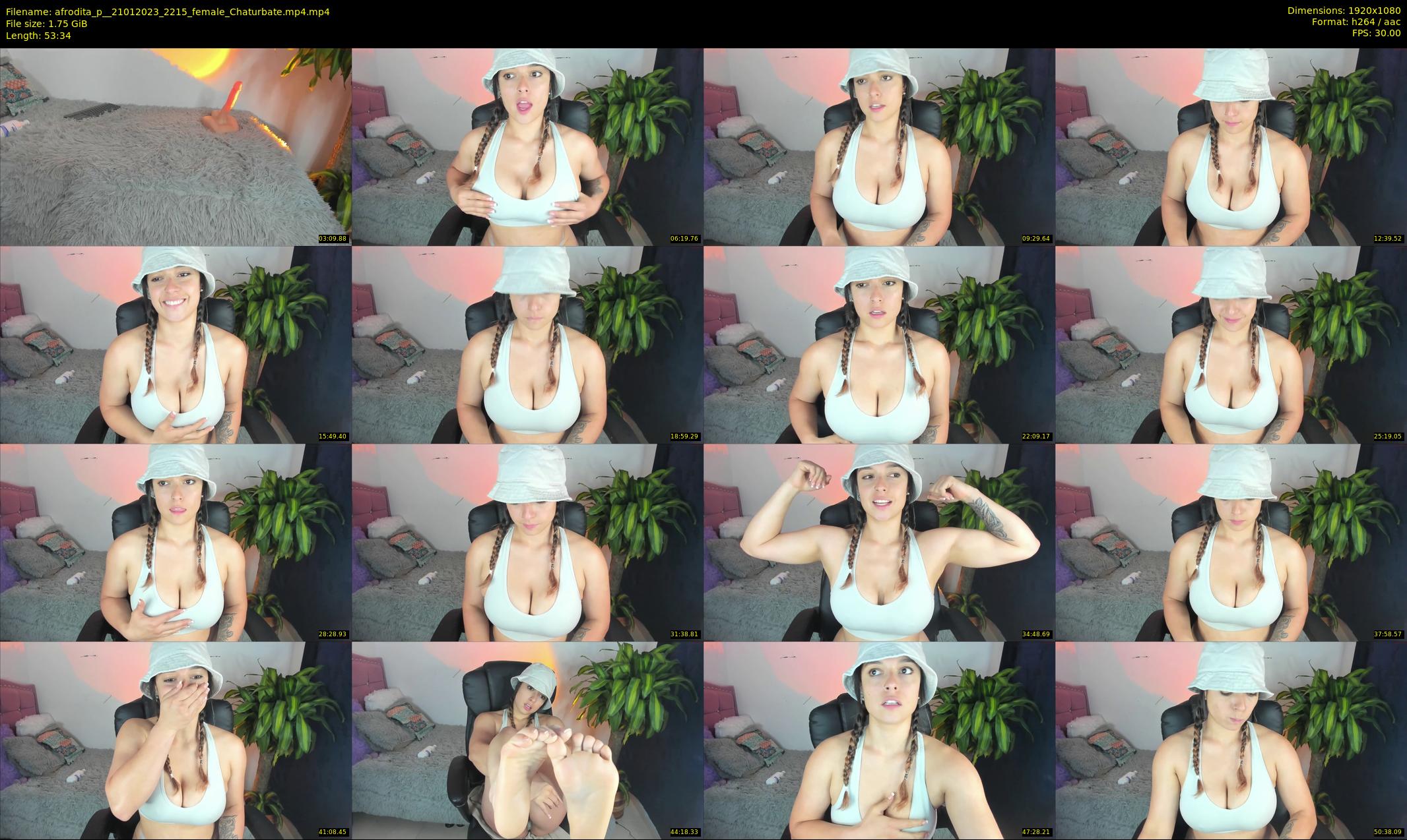 afrodita_p_ — 54 minute Chaturbate female cam show recording, 1080p, Jan 21, 2023