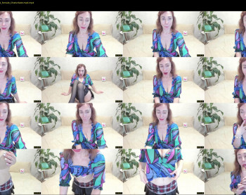 agatafox — 5 minute Chaturbate female cam show recording, 720p, Jan 21, 2023