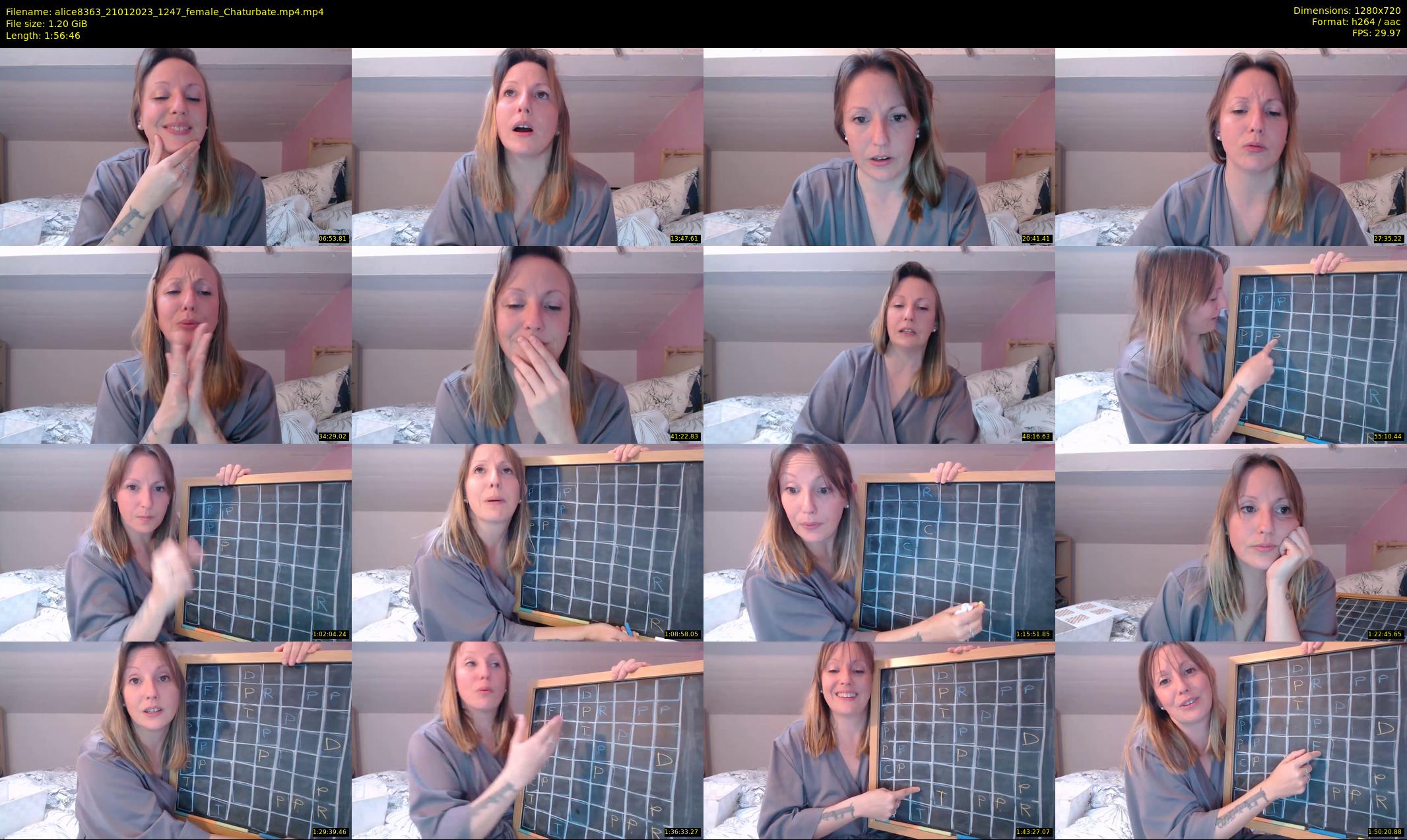alice8363 — 117 minute Chaturbate female cam show recording, 720p, Jan 21, 2023
