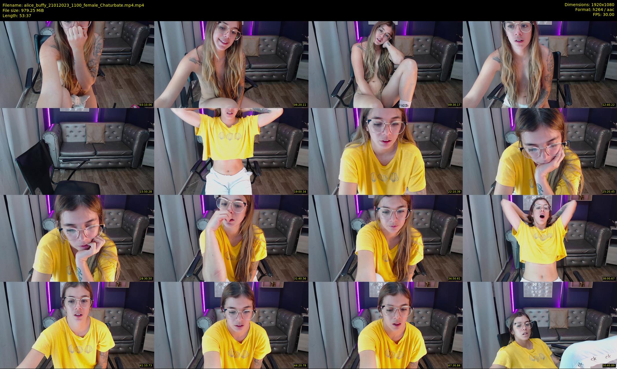 alice_buffy — 54 minute Chaturbate female cam show recording, 1080p, Jan 21, 2023