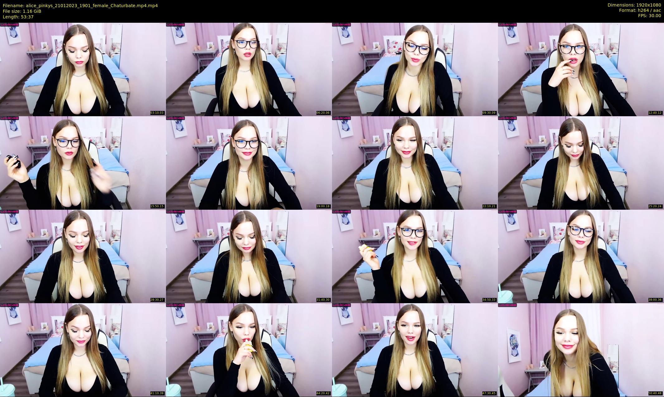 alice_pinkys — 54 minute Chaturbate female cam show recording, 1080p, Jan 21, 2023