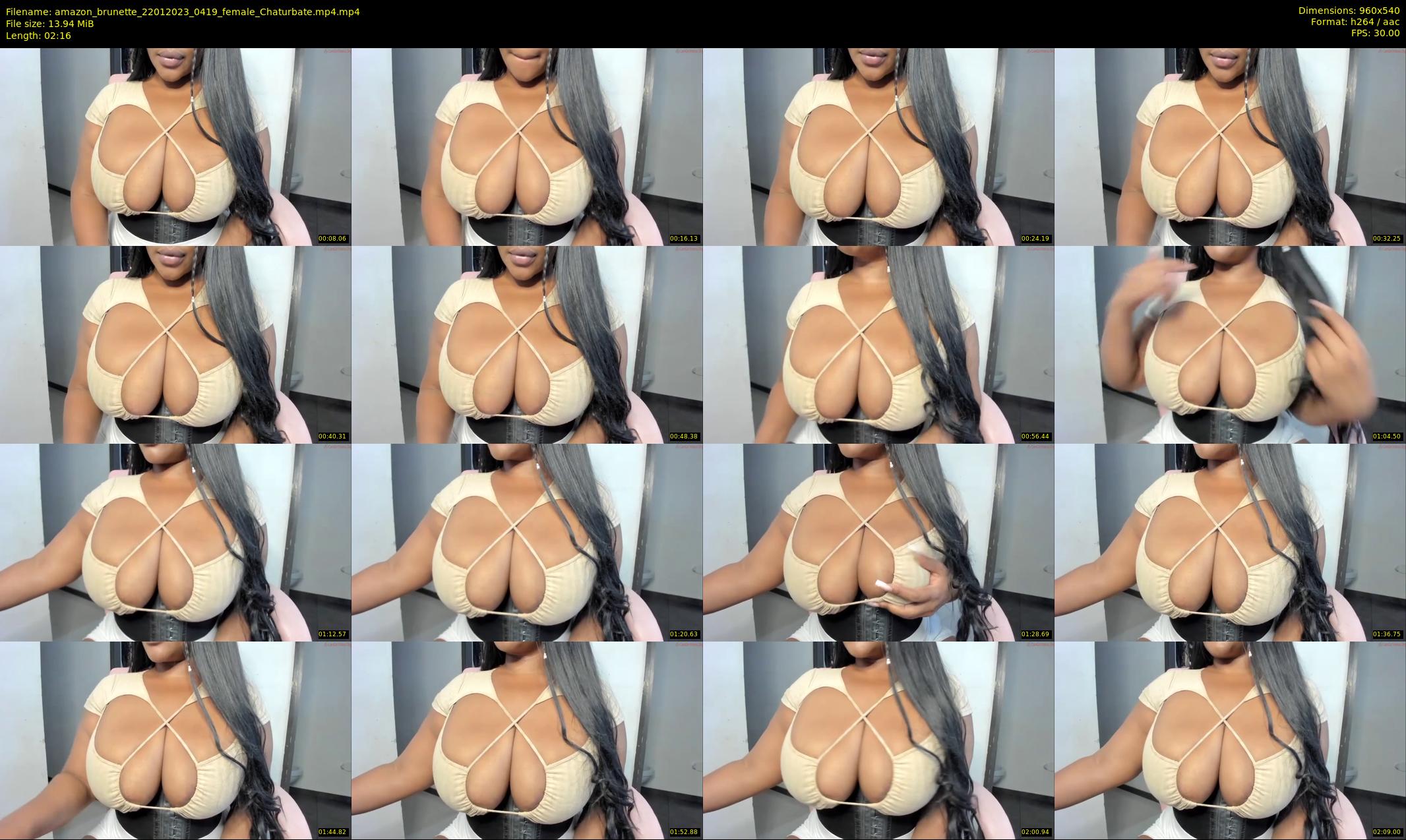 amazon_brunette — 3 minute Chaturbate female cam show recording, 480p, Jan 22, 2023