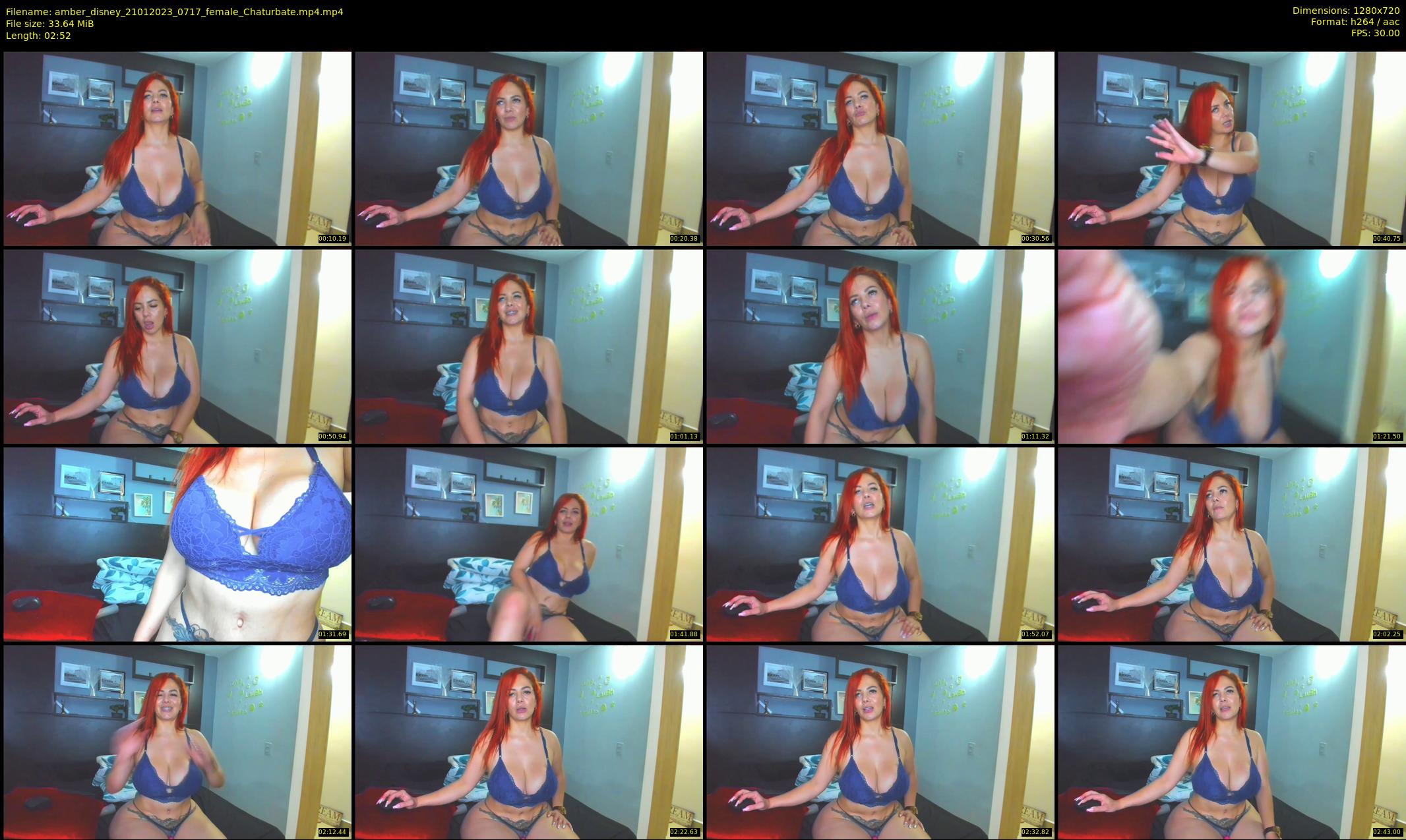 amber_disney — 3 minute Chaturbate female cam show recording, 720p, Jan 21, 2023