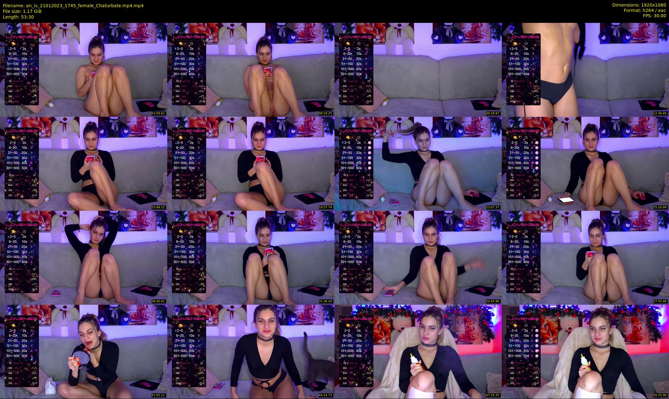 an_iv — 54 minute Chaturbate female cam show recording, 1080p, Jan 21, 2023