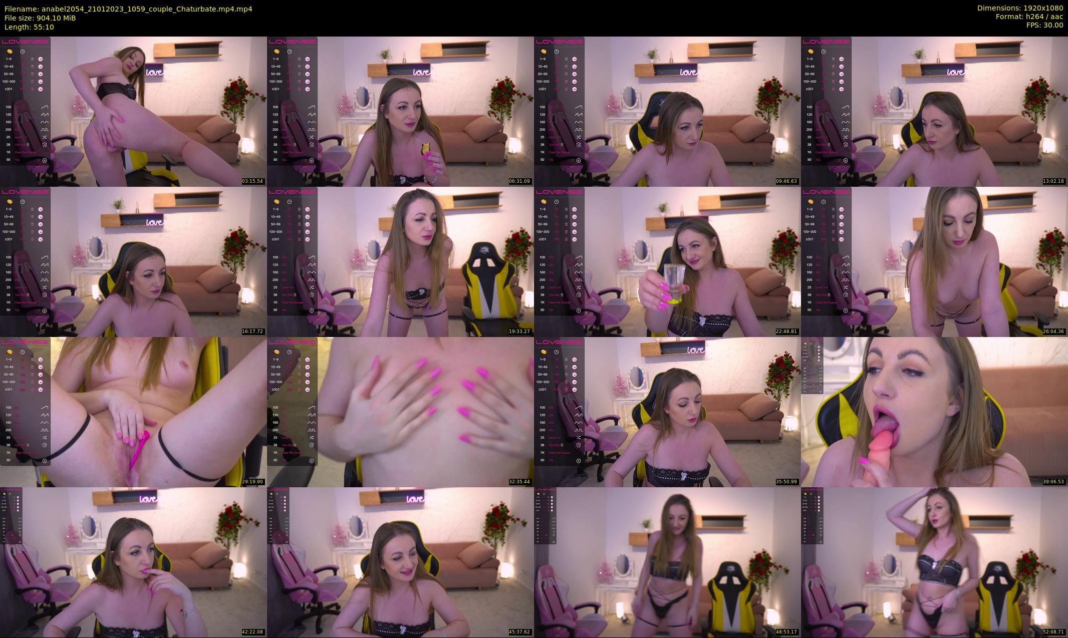 anabel2054 — 56 minute Chaturbate female cam show recording, 1080p, Jan 21, 2023
