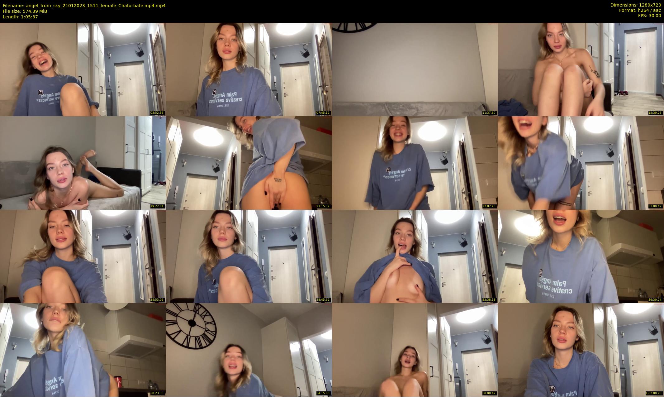 angel_from_sky — 66 minute Chaturbate female cam show recording, 720p, Jan 21, 2023
