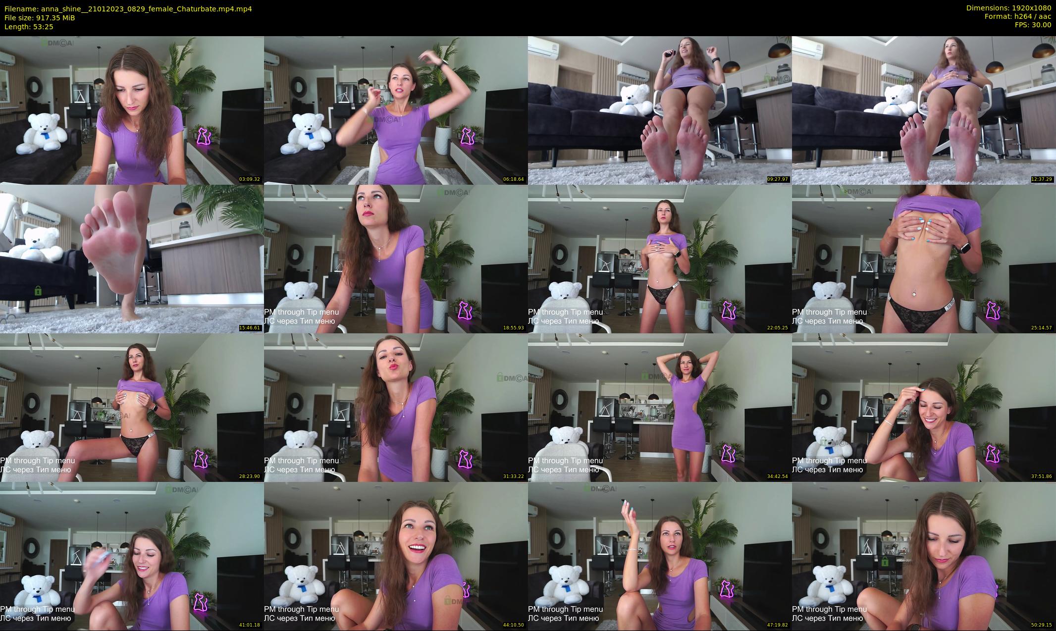 anna_shine_ — 54 minute Chaturbate female cam show recording, 1080p, Jan 21, 2023