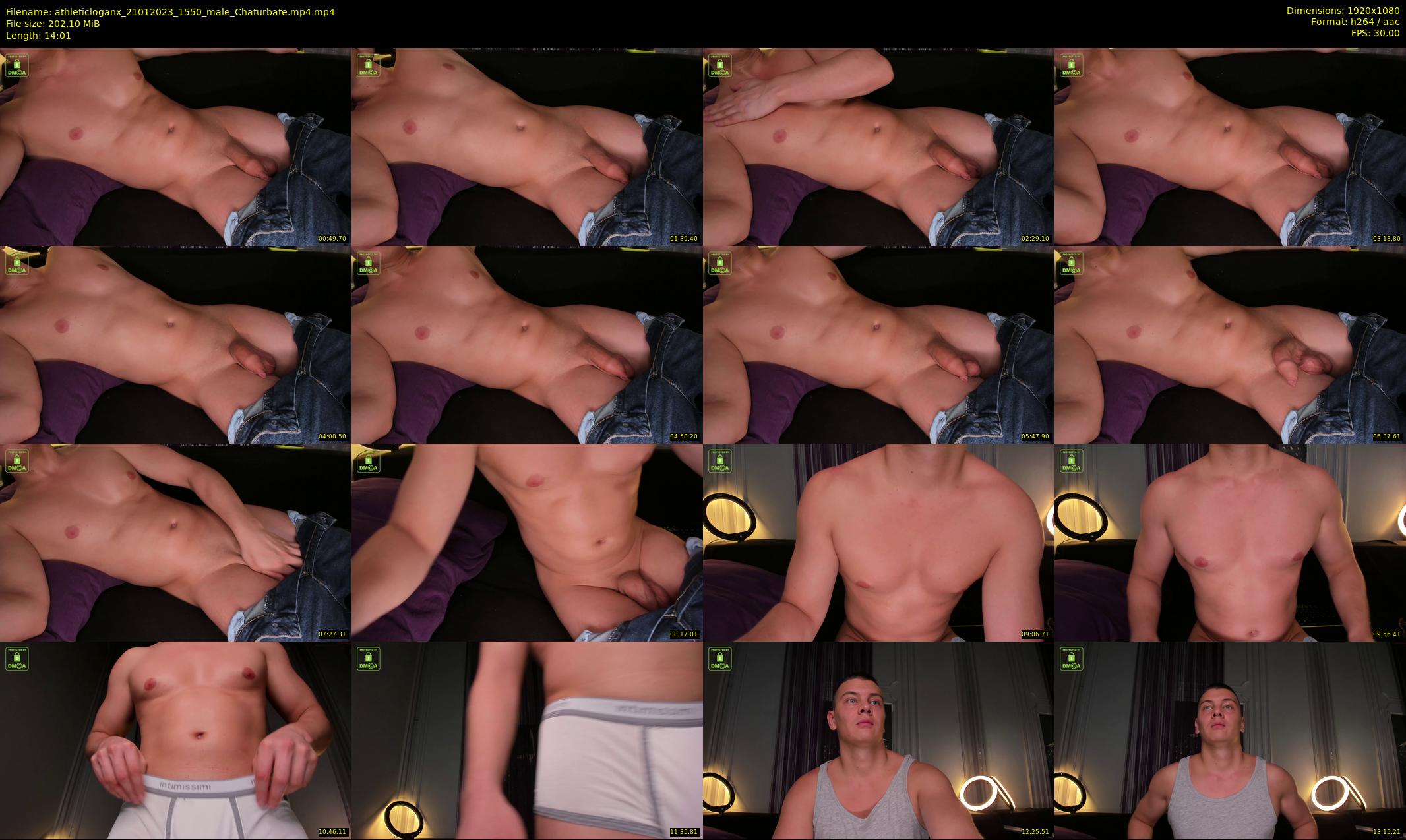 athleticloganx — 15 minute Chaturbate male cam show recording, 1080p, Jan 21, 2023