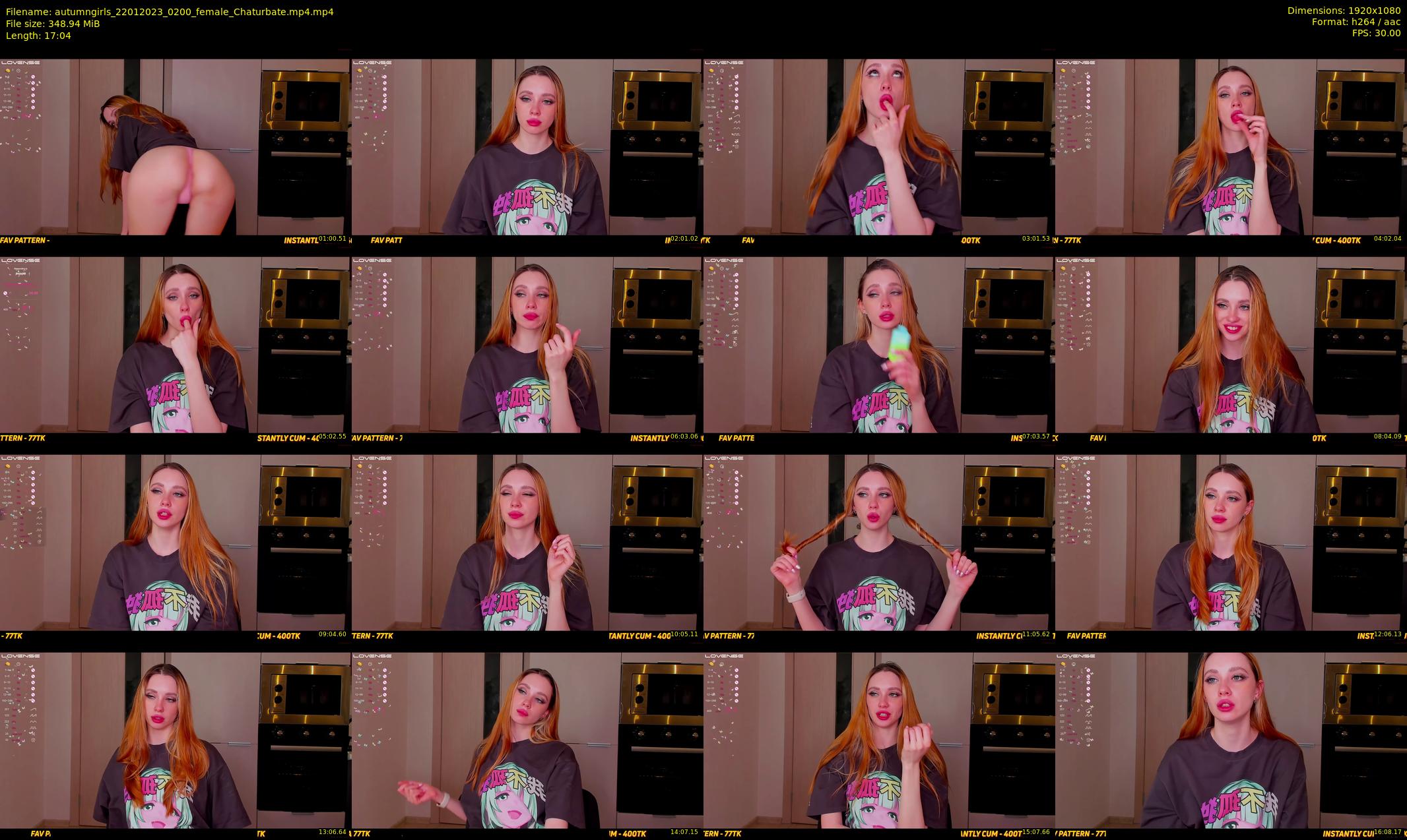 autumngirls — 18 minute Chaturbate couple cam show recording, 1080p, Jan 22, 2023