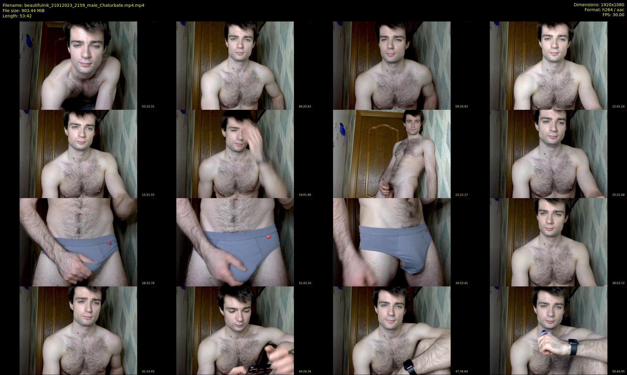 beautifulnik — 54 minute Chaturbate male cam show recording, 1080p, Jan 21, 2023