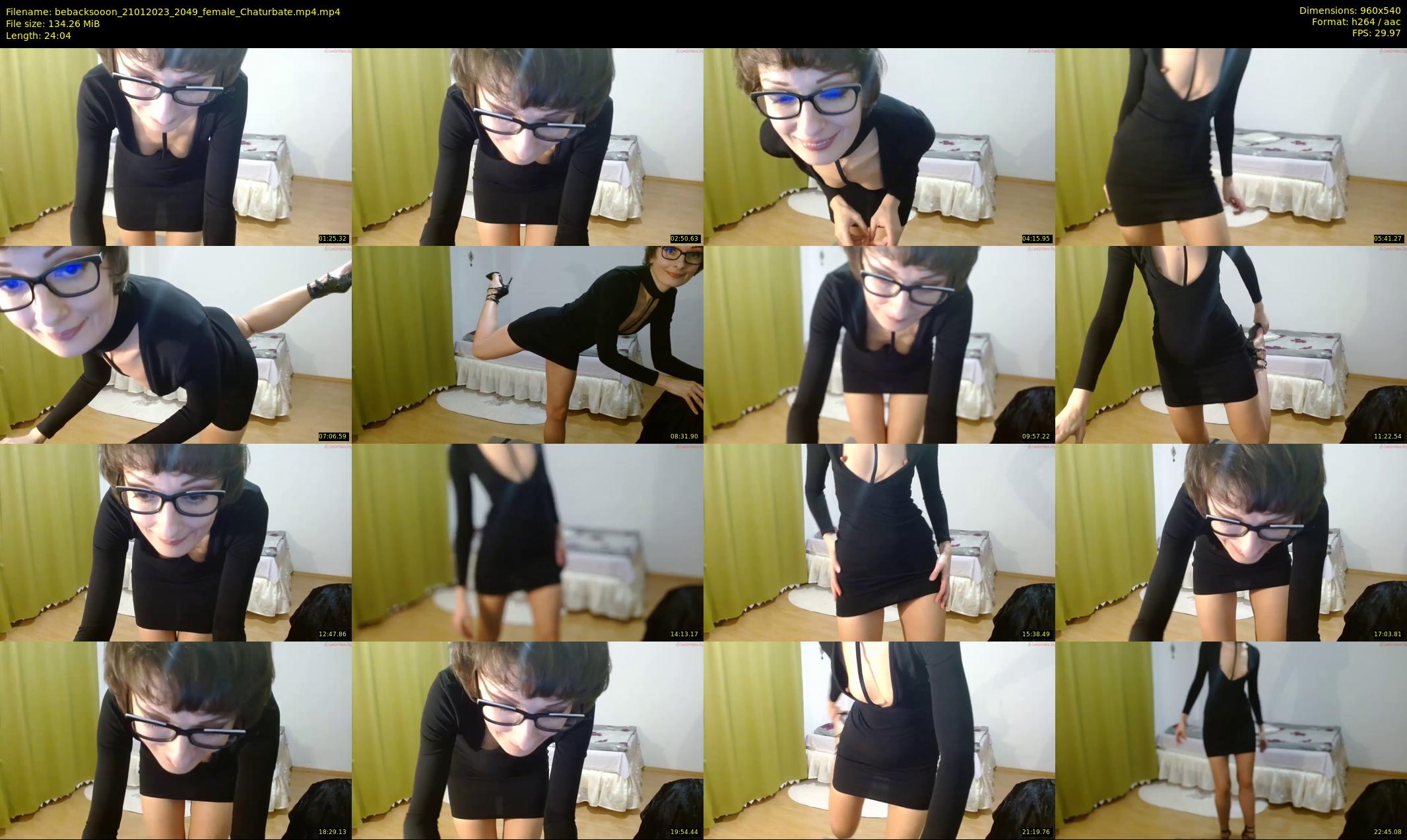 bebacksooon — 25 minute Chaturbate female cam show recording, 480p, Jan 21, 2023
