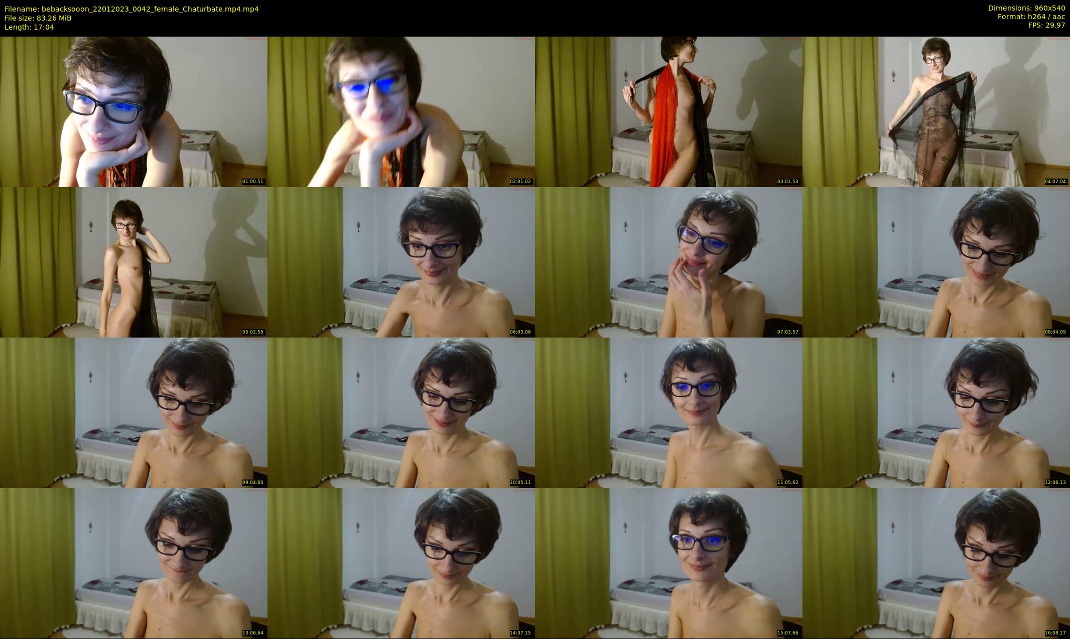 bebacksooon — 18 minute Chaturbate female cam show recording, 480p, Jan 22, 2023