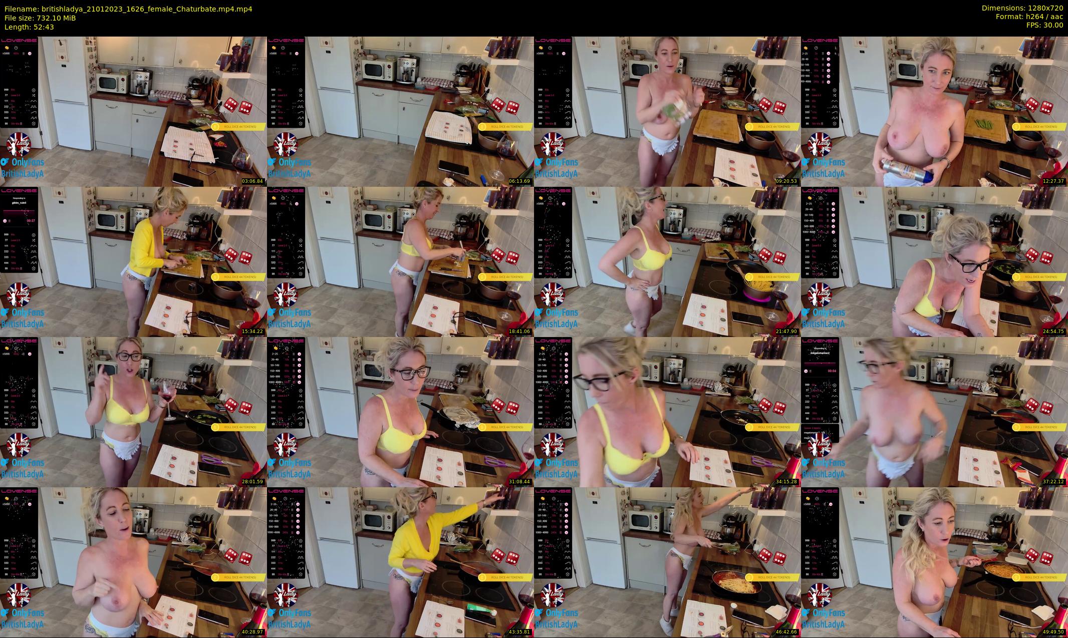 britishladya — 53 minute Chaturbate female cam show recording, 720p, Jan 21, 2023