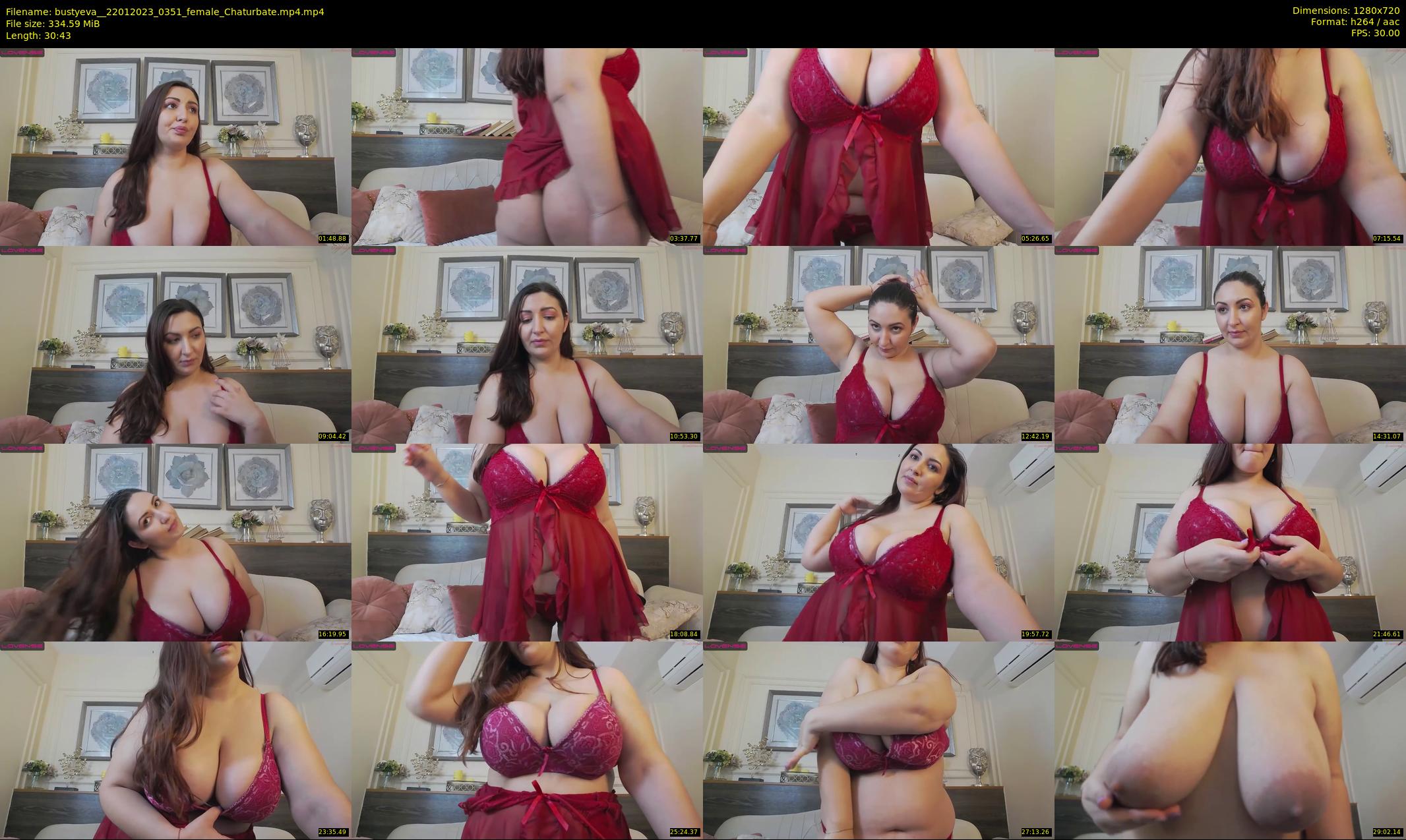 bustyeva_ — 31 minute Chaturbate female cam show recording, 720p, Jan 22, 2023