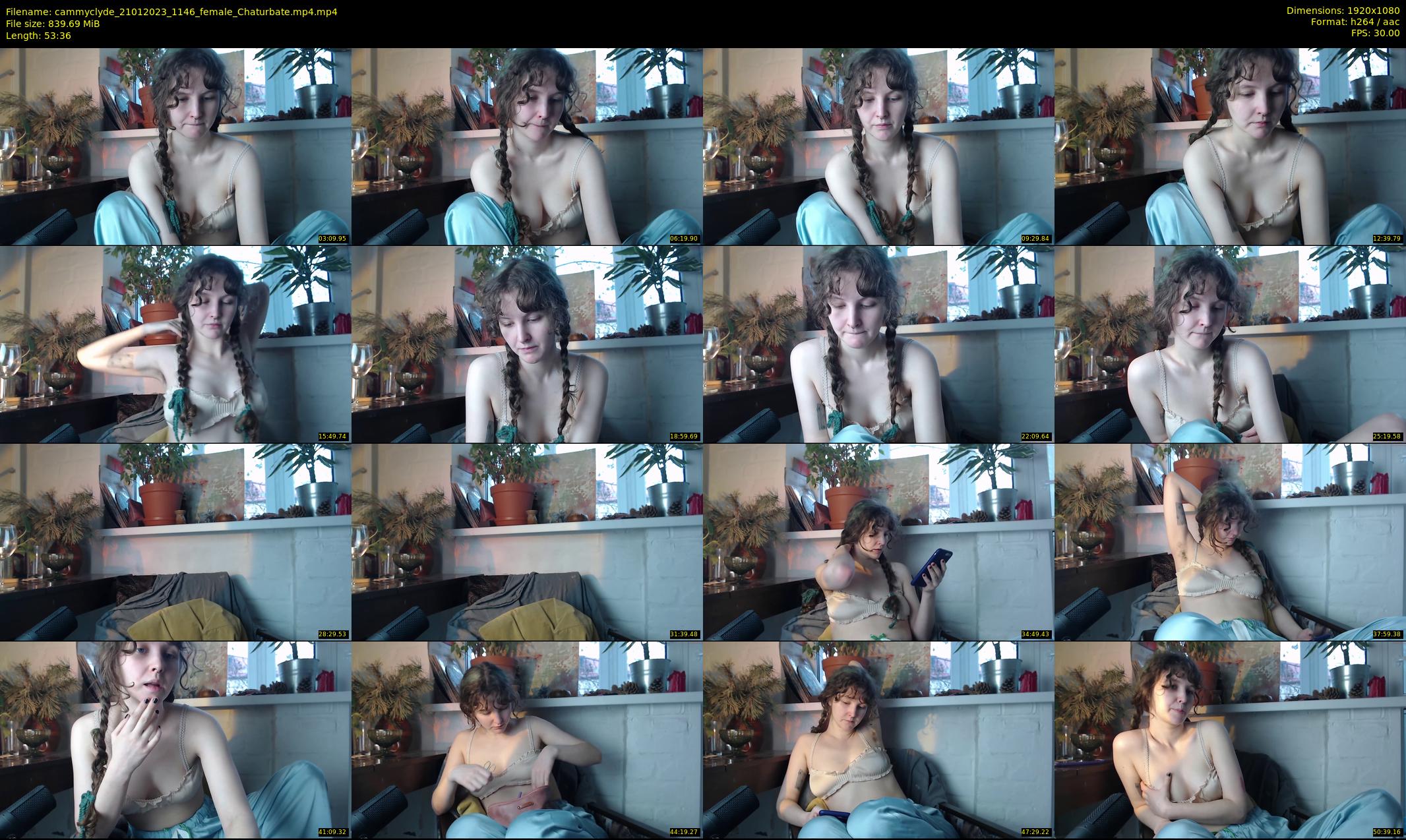cammyclyde — 54 minute Chaturbate female cam show recording, 1080p, Jan 21, 2023