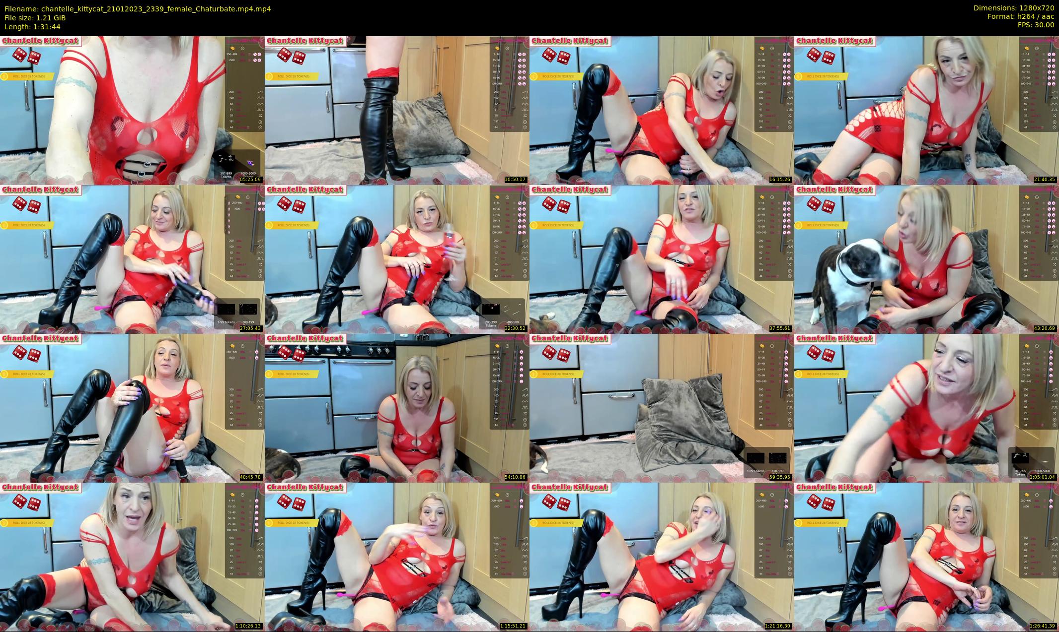 chantelle_kittycat — 92 minute Chaturbate female cam show recording, 720p, Jan 21, 2023