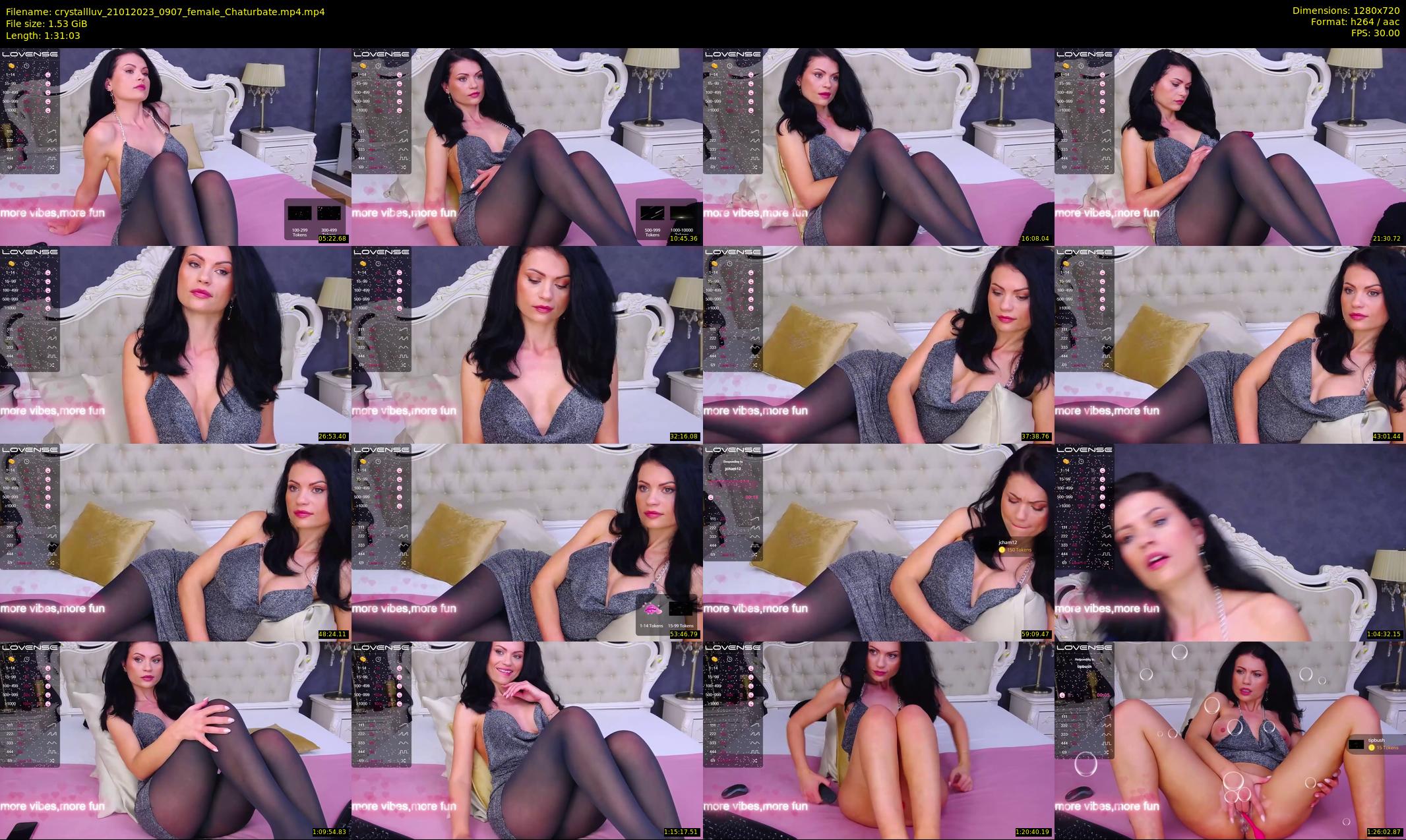 crystallluv — 92 minute Chaturbate female cam show recording, 720p, Jan 21, 2023