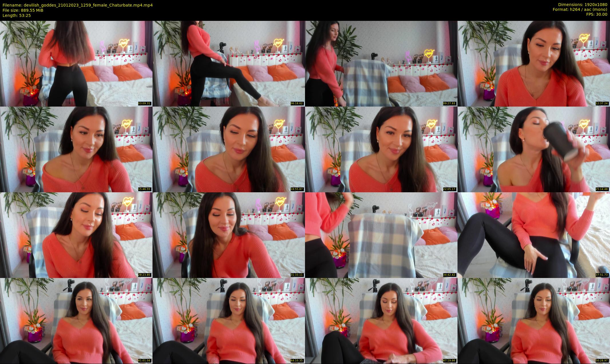devilish_goddes — 54 minute Chaturbate female cam show recording, 1080p, Jan 21, 2023