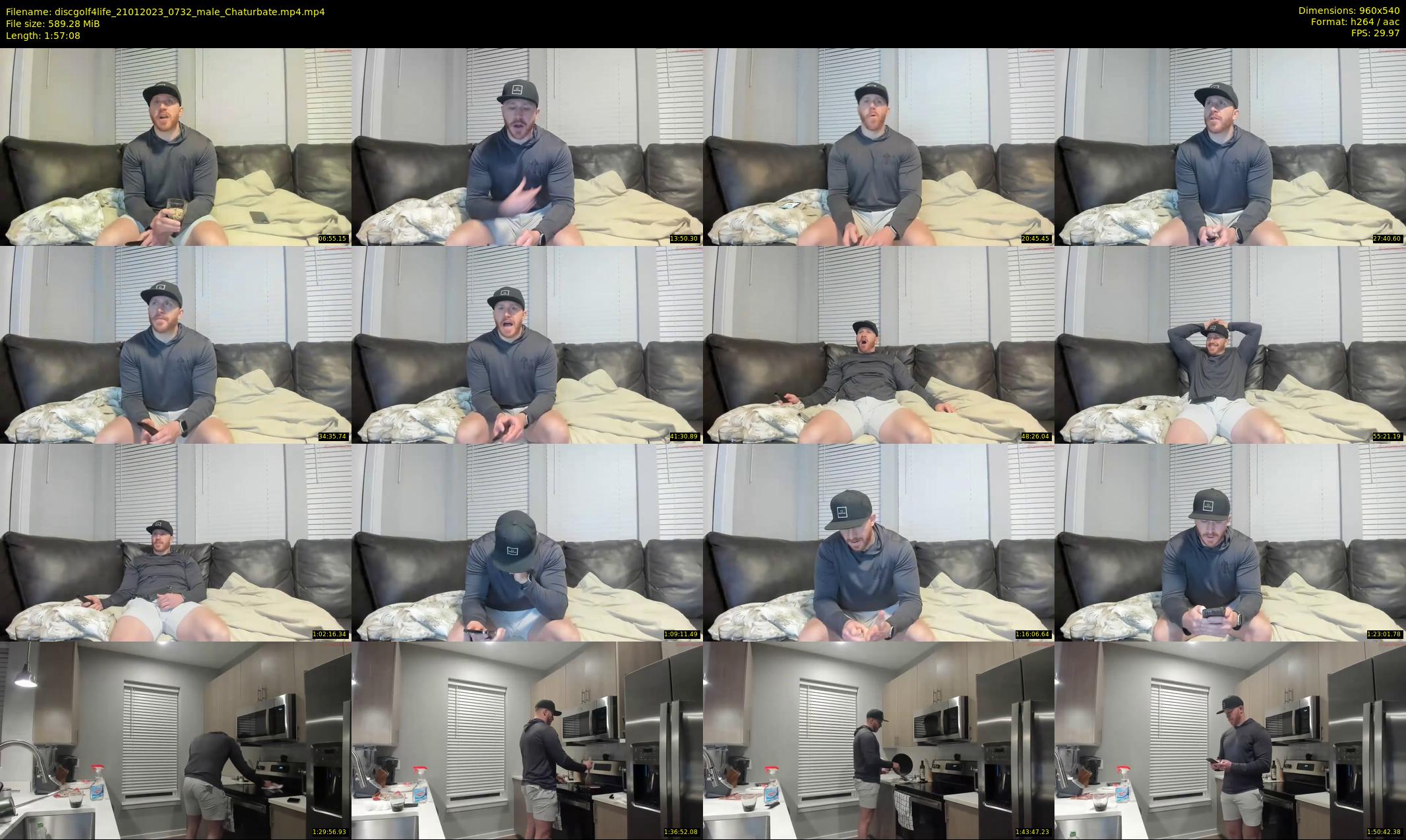 discgolf4life — 118 minute Chaturbate male cam show recording, 480p, Jan 21, 2023