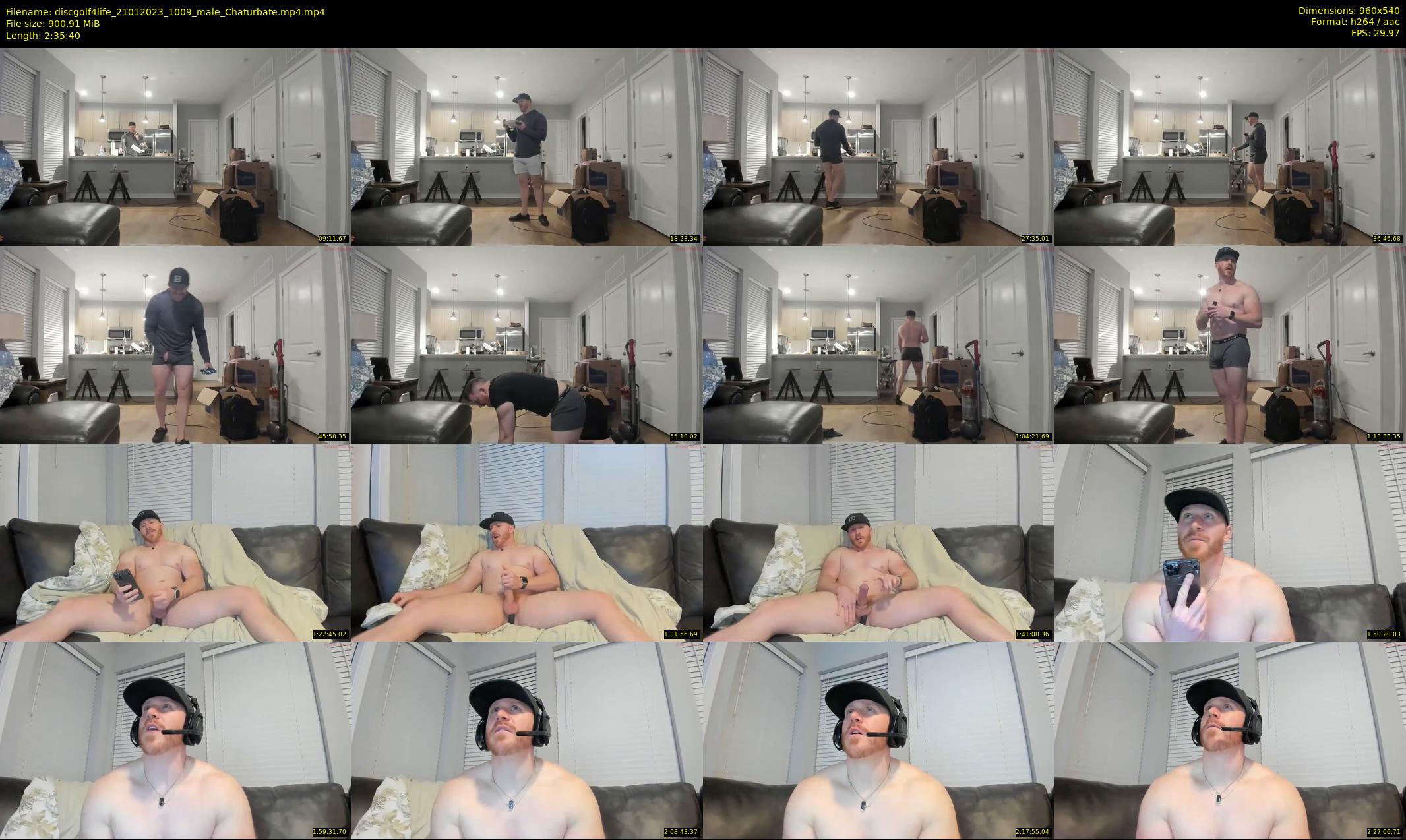 discgolf4life — 156 minute Chaturbate male cam show recording, 480p, Jan 21, 2023