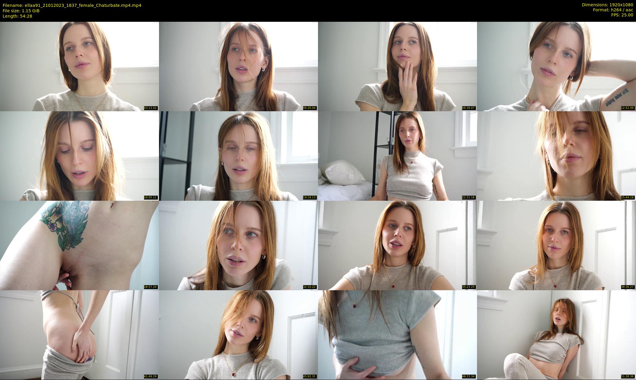 ellaa91 — 55 minute Chaturbate female cam show recording, 1080p, Jan 21, 2023