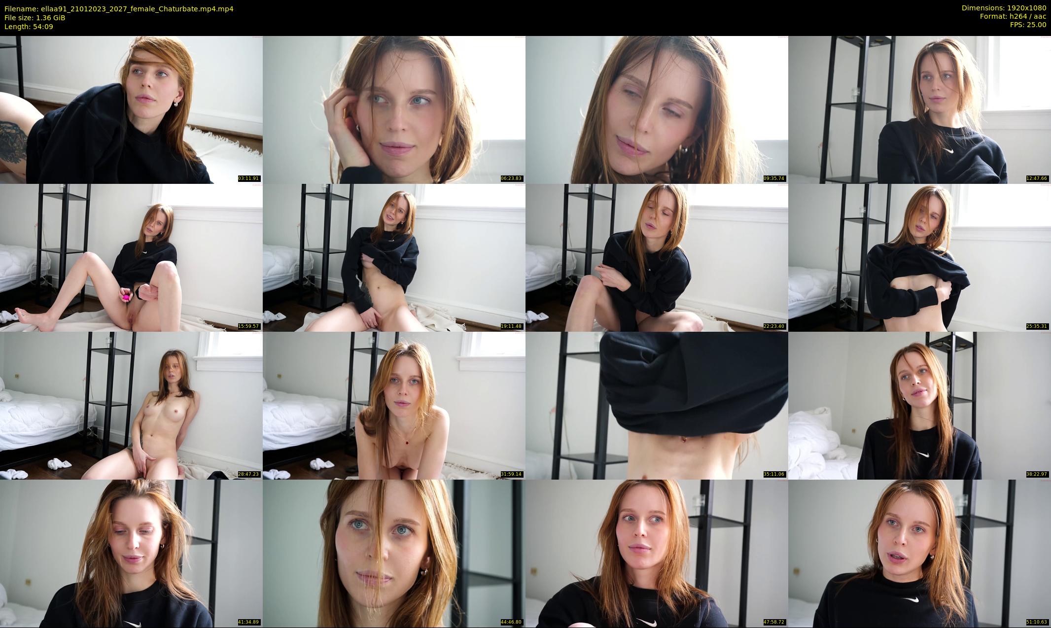 ellaa91 — 55 minute Chaturbate female cam show recording, 1080p, Jan 21, 2023