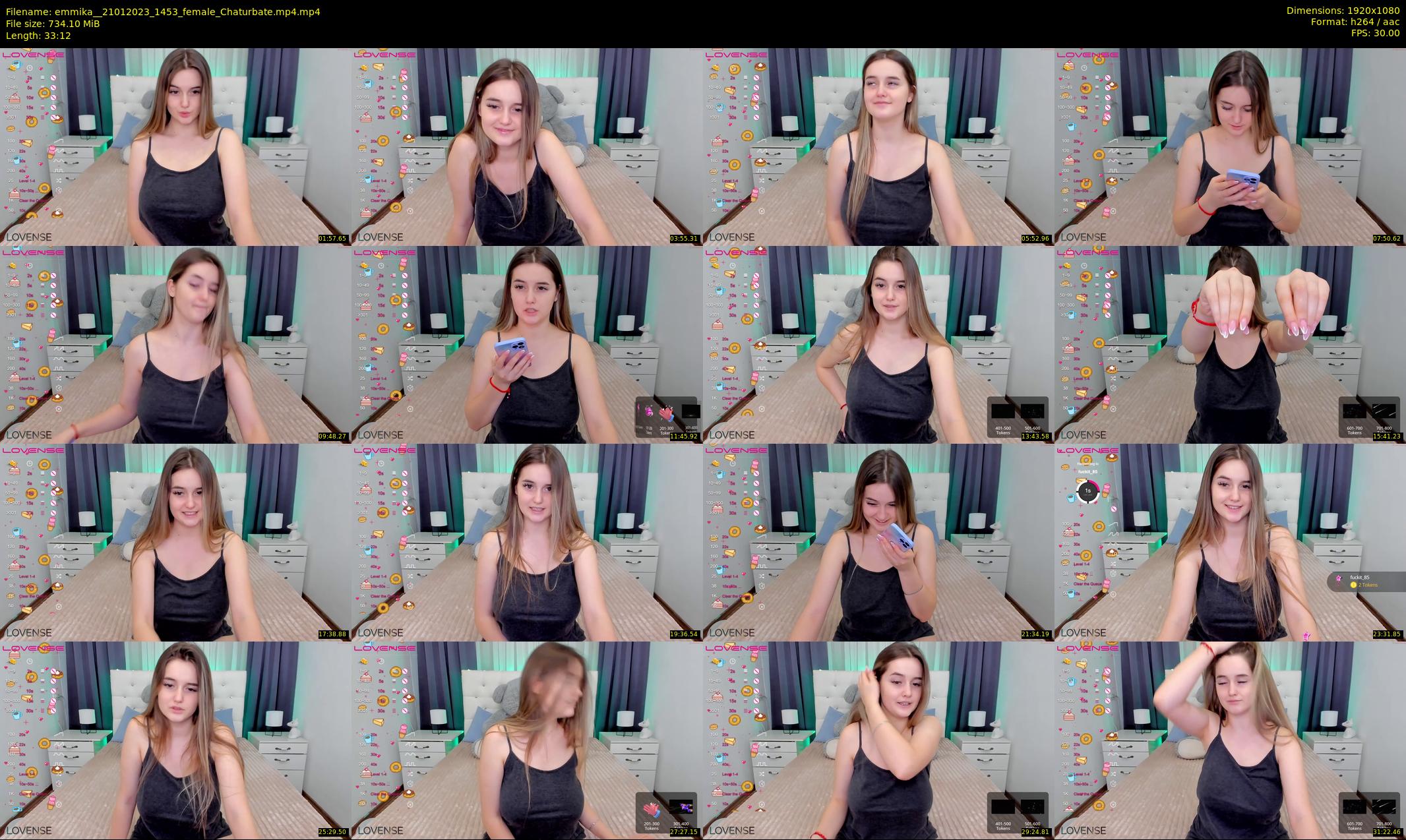 emmika_ — 34 minute Chaturbate female cam show recording, 1080p, Jan 21, 2023