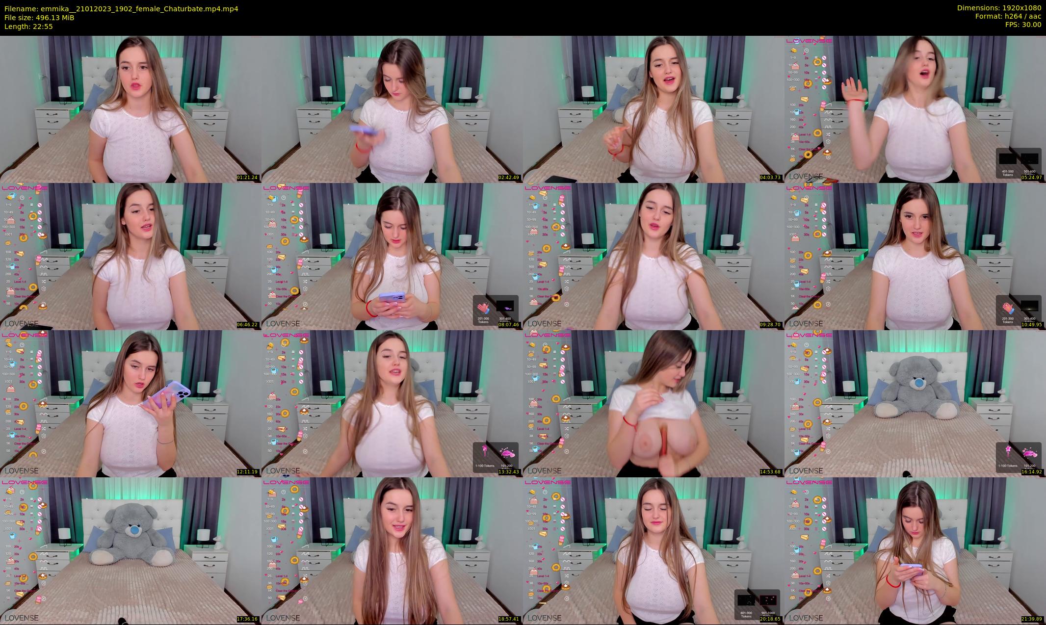 emmika_ — 23 minute Chaturbate female cam show recording, 1080p, Jan 21, 2023